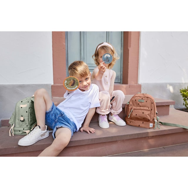 LÄSSIG Kinderrucksack »Happy Prints, Mini Backpack, Caramel« bequem  bestellen