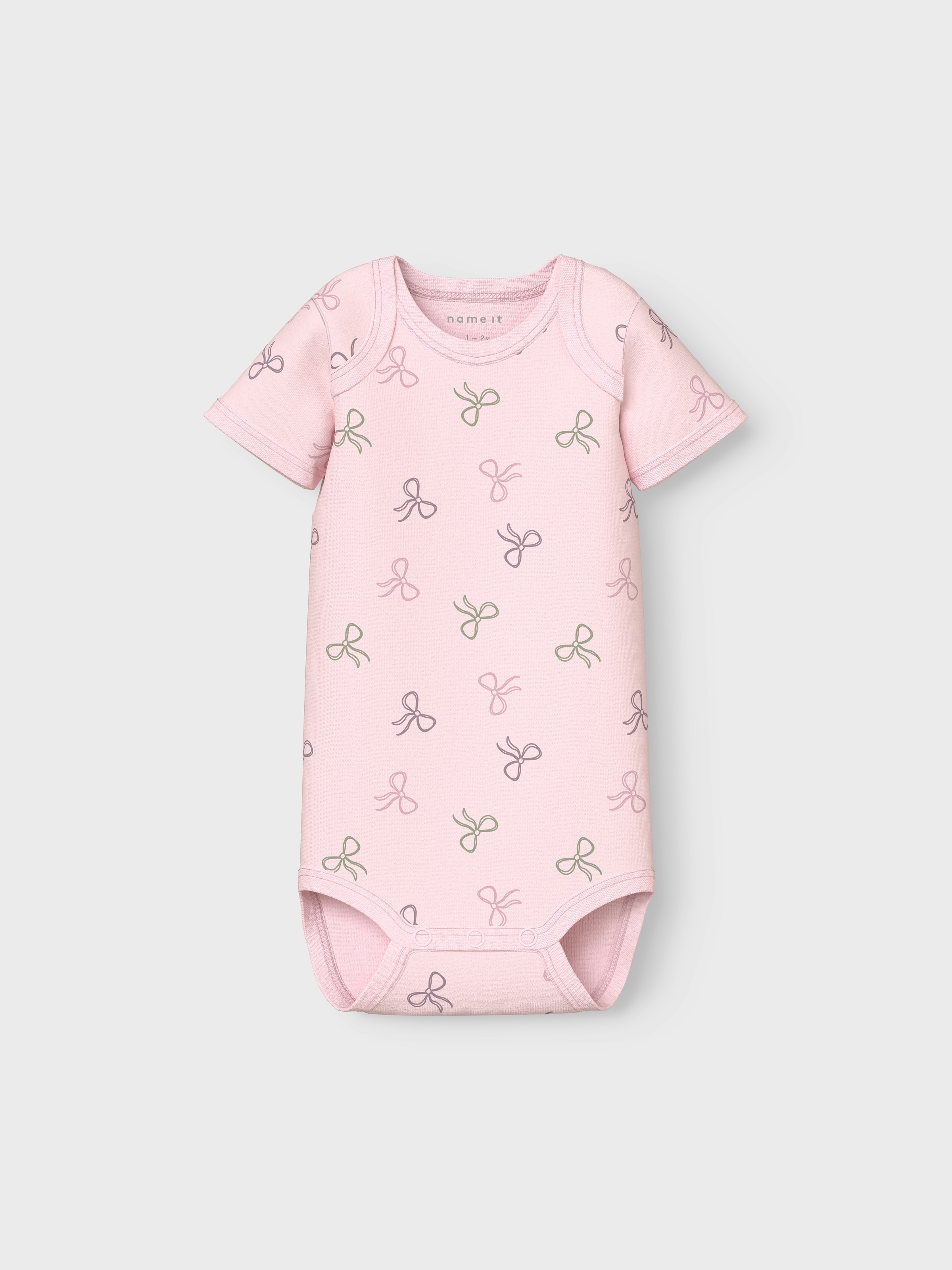 Name It Body »NBFBODY 3P SS BARELY PINK BOW NOOS«