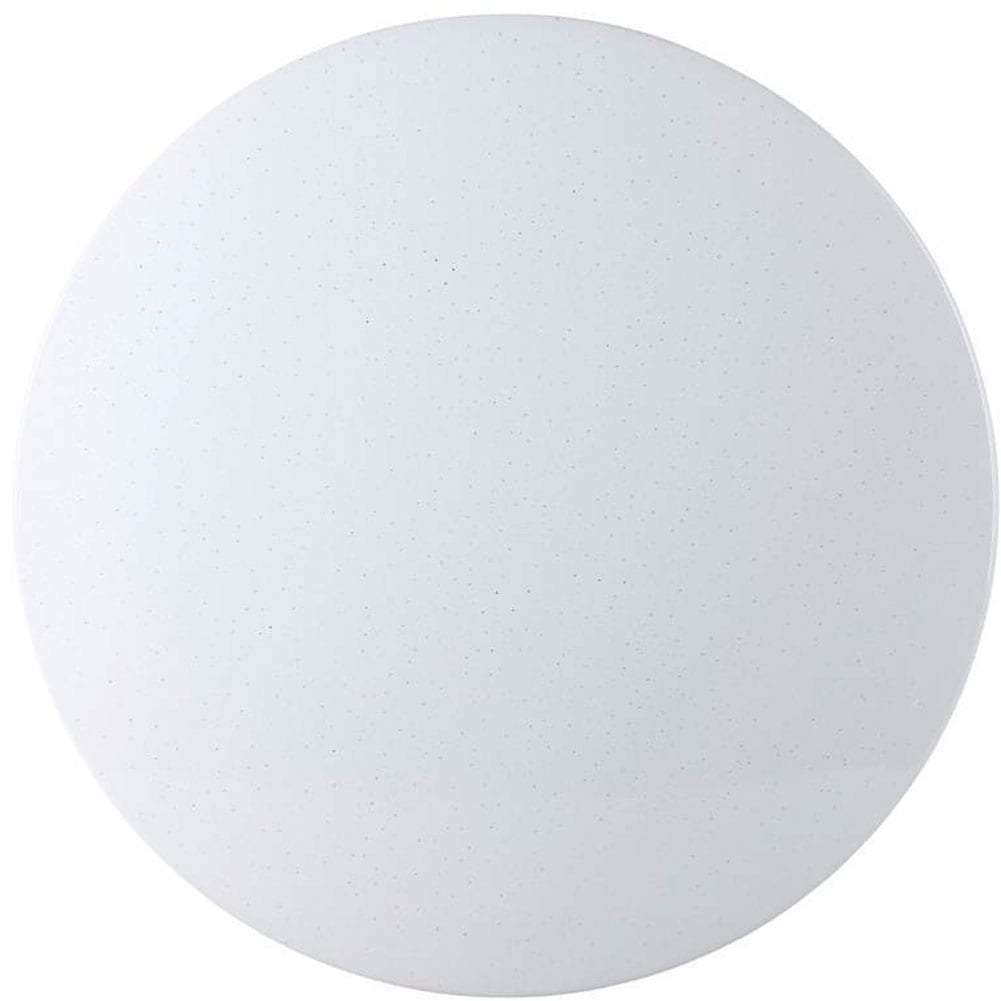 EGLO LED Deckenleuchte »FRANIA-S Deckenlampe, weiß, Kristalleffekt, geringe Aufbauhöhe, 6x5,5W«, 1 flammig, Leuchtmittel LED-Board | LED fest integriert, Wohzimmer, Küche, Esszimmer, Flur, modern, rund, 3600 Lumen, 43x7cm