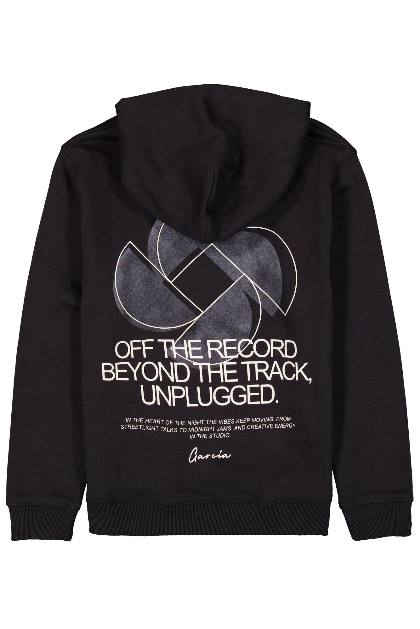 Garcia Hoodie , Rückseite plakativ bedruckt

