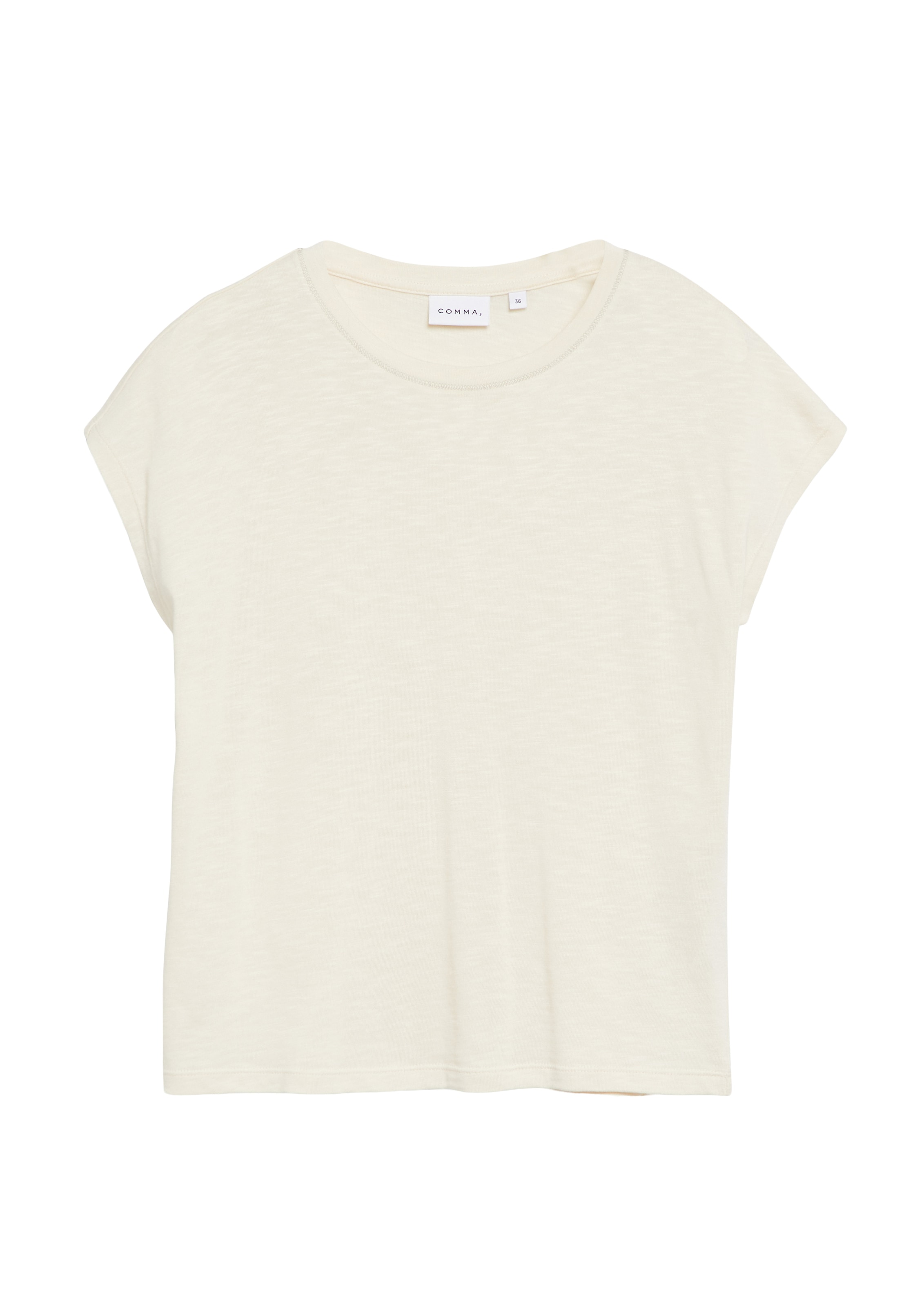 Comma T-Shirt mit Cap-Sleeves