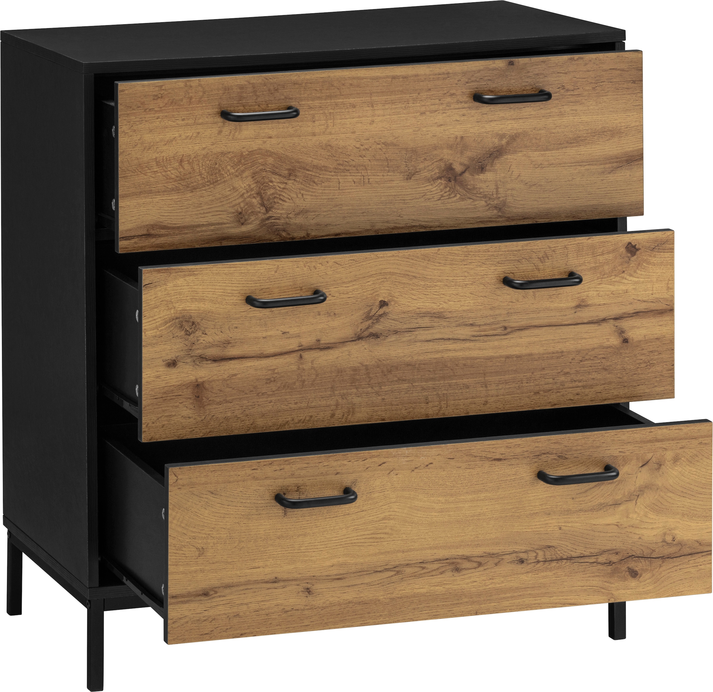 Places of Style Kommode »Rocco«, Breite 80 cm