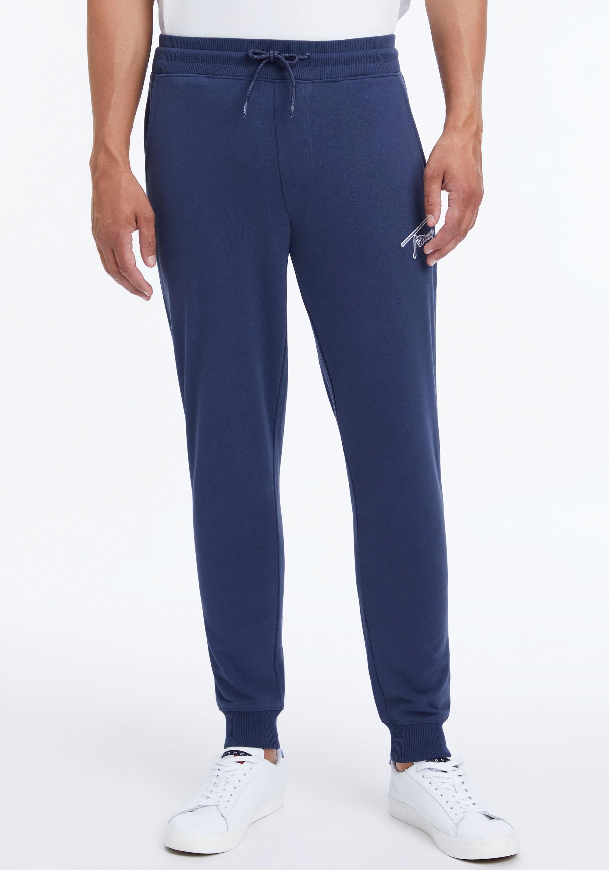 Tommy Jeans Sweatpants »TJM REG SIGNATURE SWEATPANTS«, mit Kordelzug bei ♕