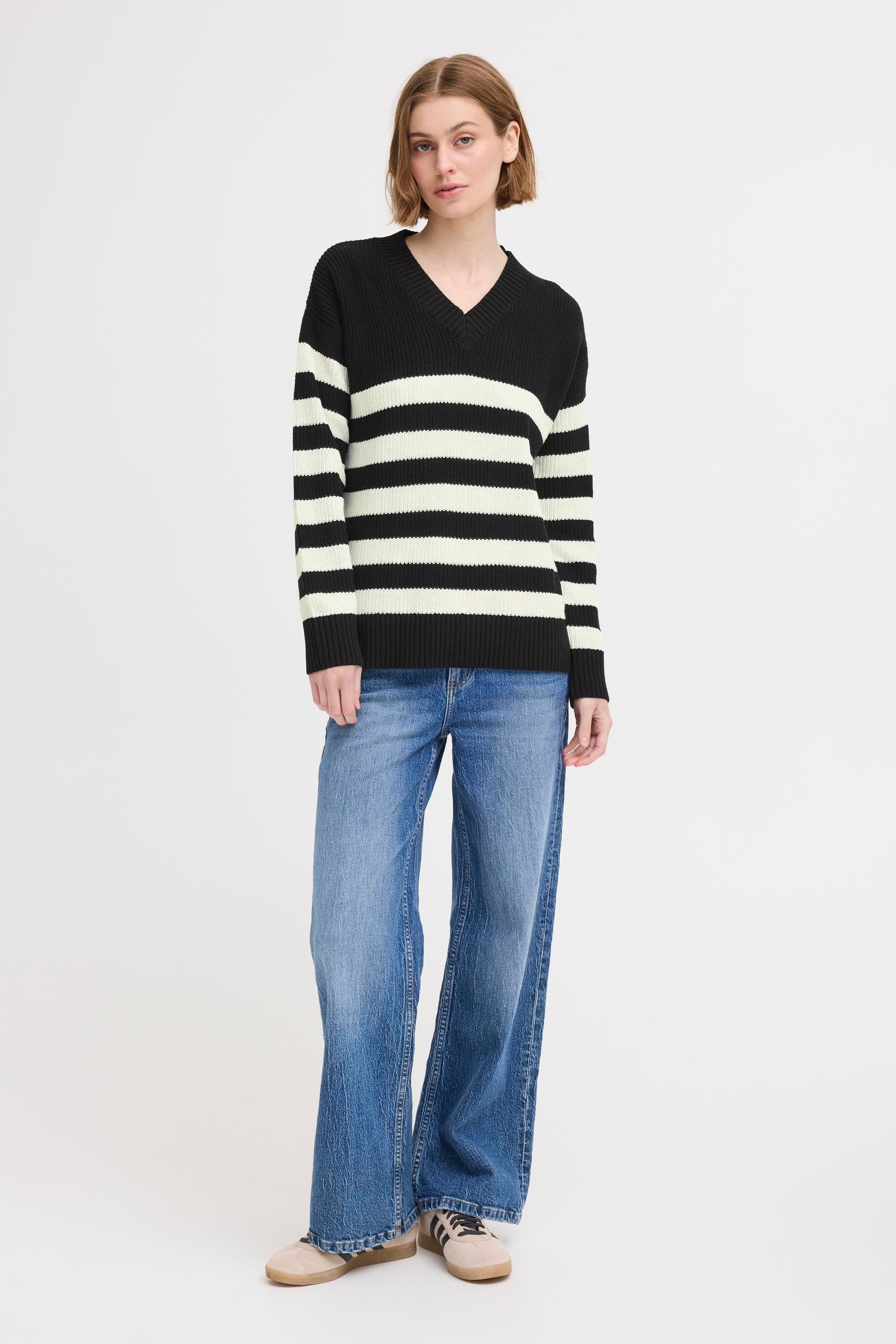 OXMO V-Ausschnitt-Pullover »V-Ausschnitt-Pullover OXKALA«