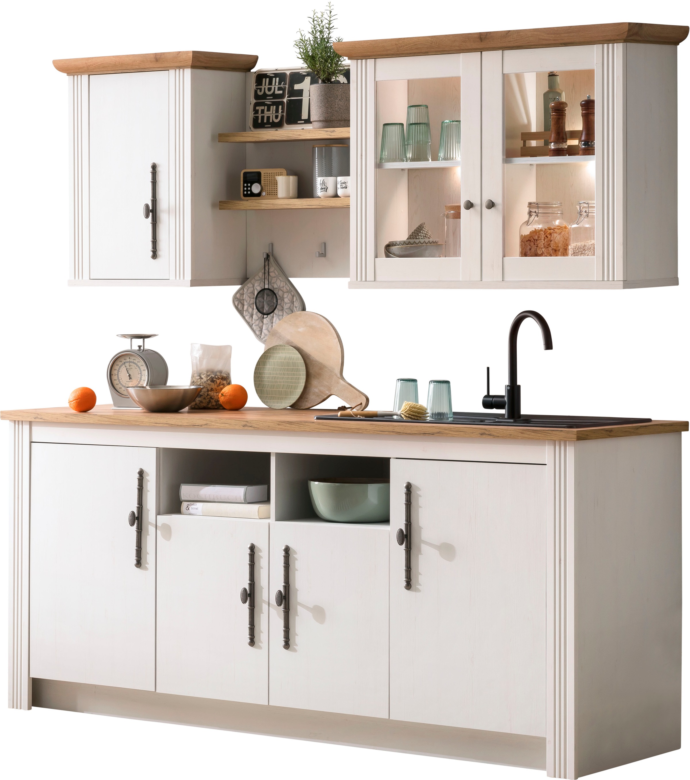 OTTO home Küche "KS-Westminster" Breite 204 cm, ohne E-Geräte