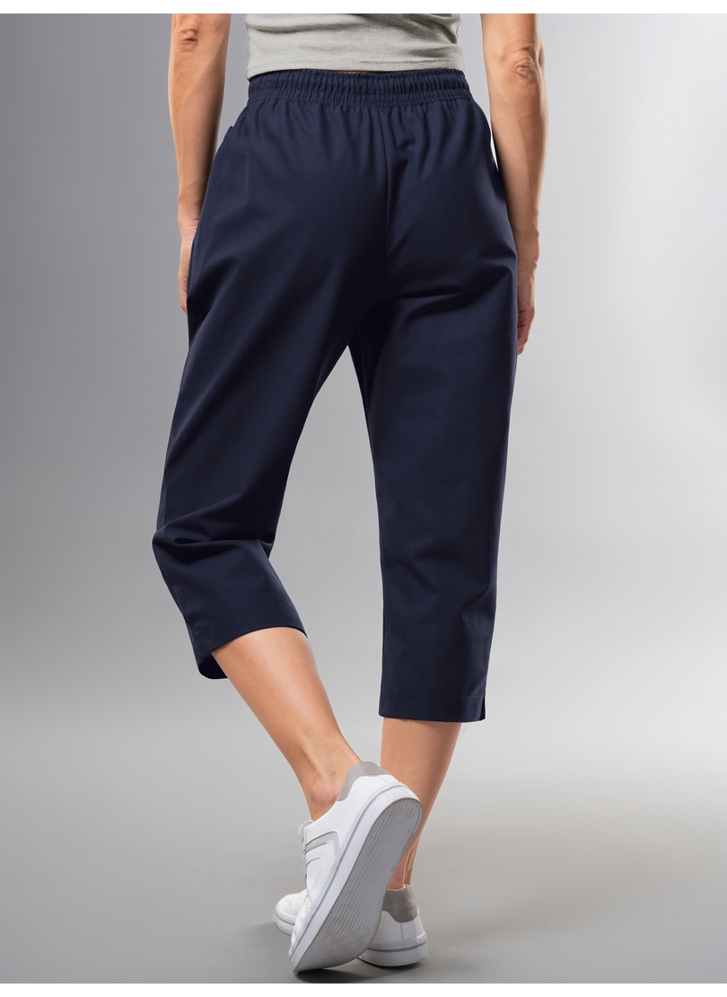 Trigema Jerseyhose »TRIGEMA 3/4 Freizeithose aus Baumwolle«, (1 tlg.)