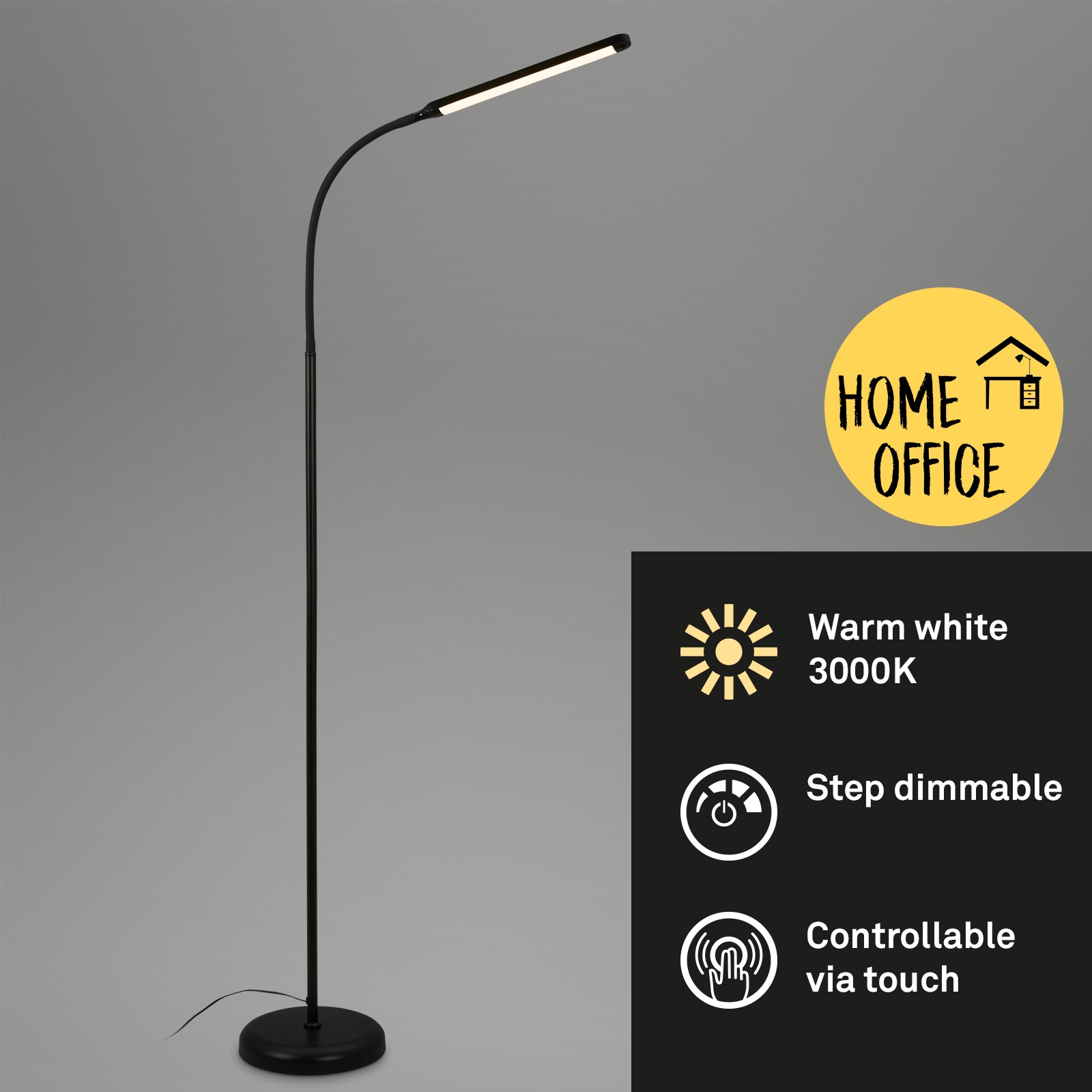 Briloner Leuchten Stehlampe »Stehleuchte PIVAZ«