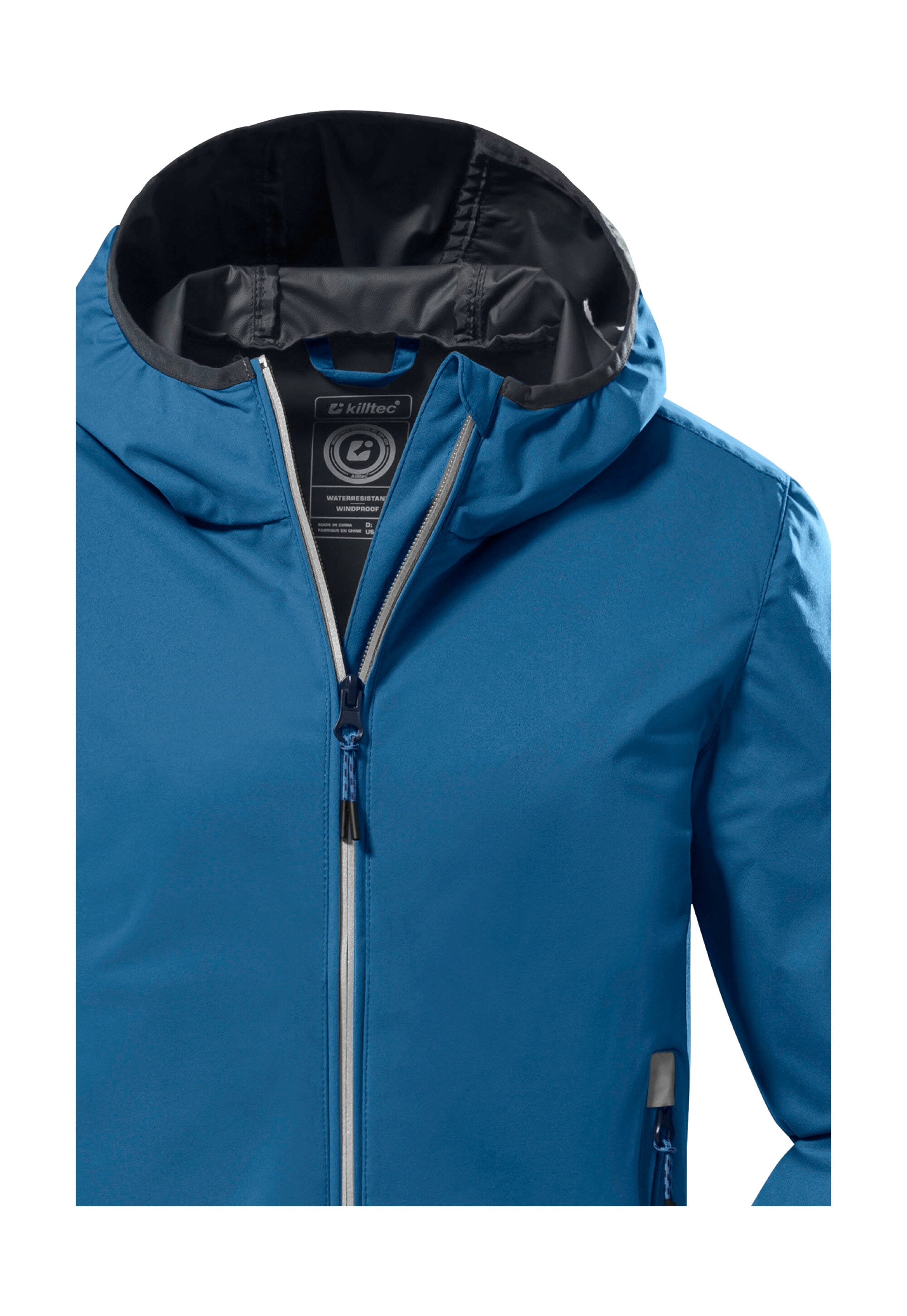 Killtec Funktionsjacke »KOS 167 BYS JCKT«, Ultraleichte, wasserabweisende Kids-Jacke, packbar, reflektierend