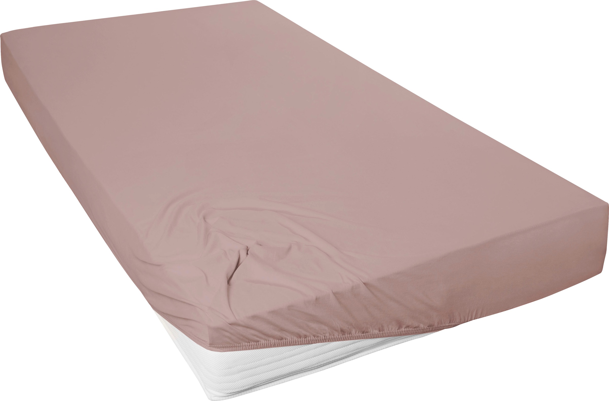 Primera Spannbettlaken "Mako-Feinjersey Spannbetttuch" Geeignet für Standardmatratzen bis 22 cm, 100% Baumwolle