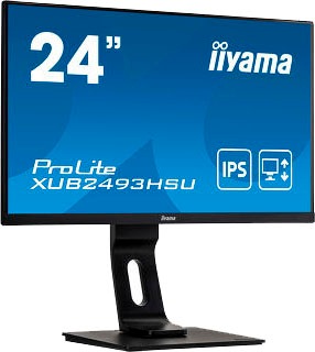 Iiyama LED-Monitor »PROLITE XUB2493HSU-B1«, 60,5 cm/23,8 Zoll, 1920 x 1080 px, Full HD, 4 ms Reaktionszeit, 60 Hz