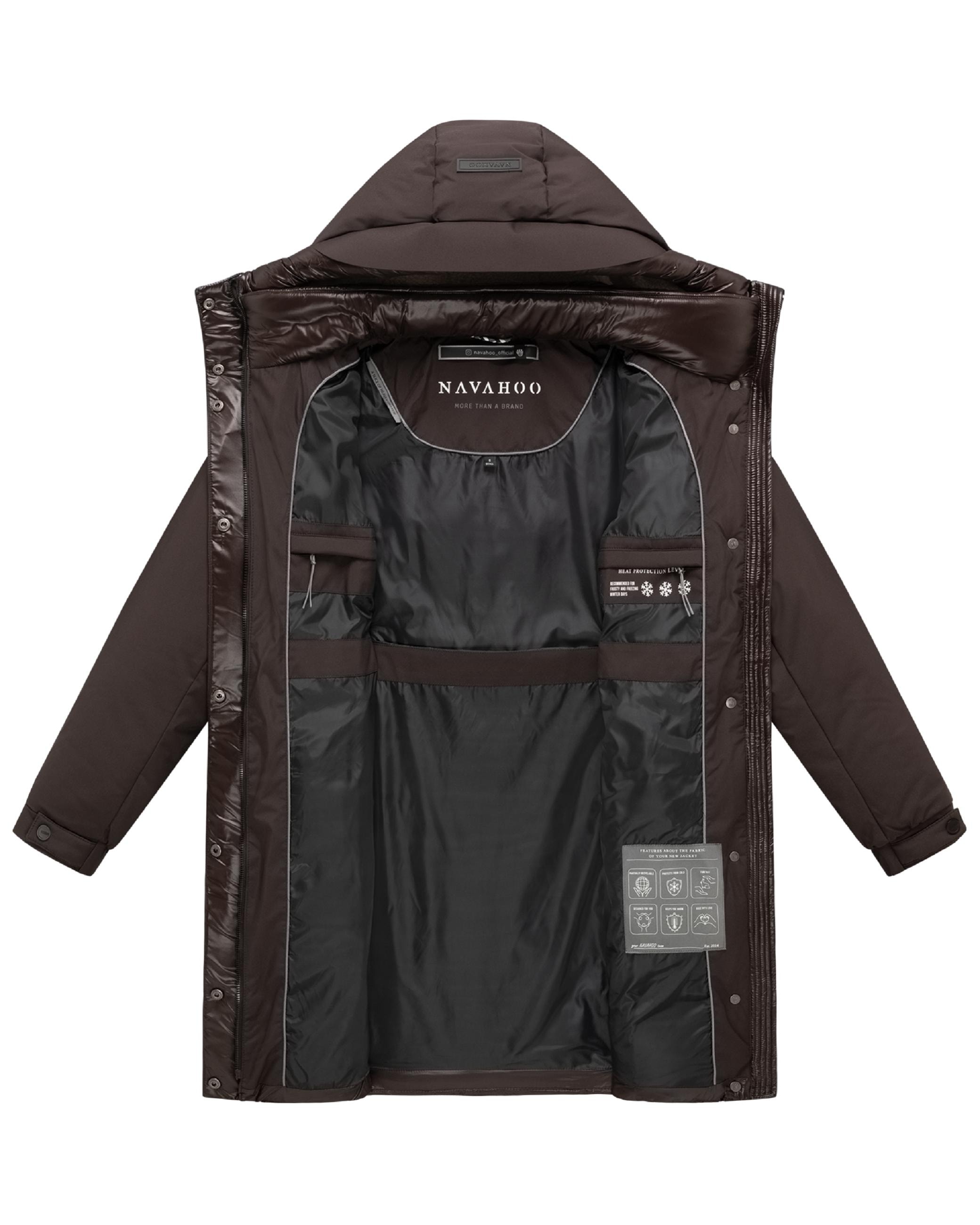 Navahoo Steppmantel »Steppmantel Mandelkuss 14«