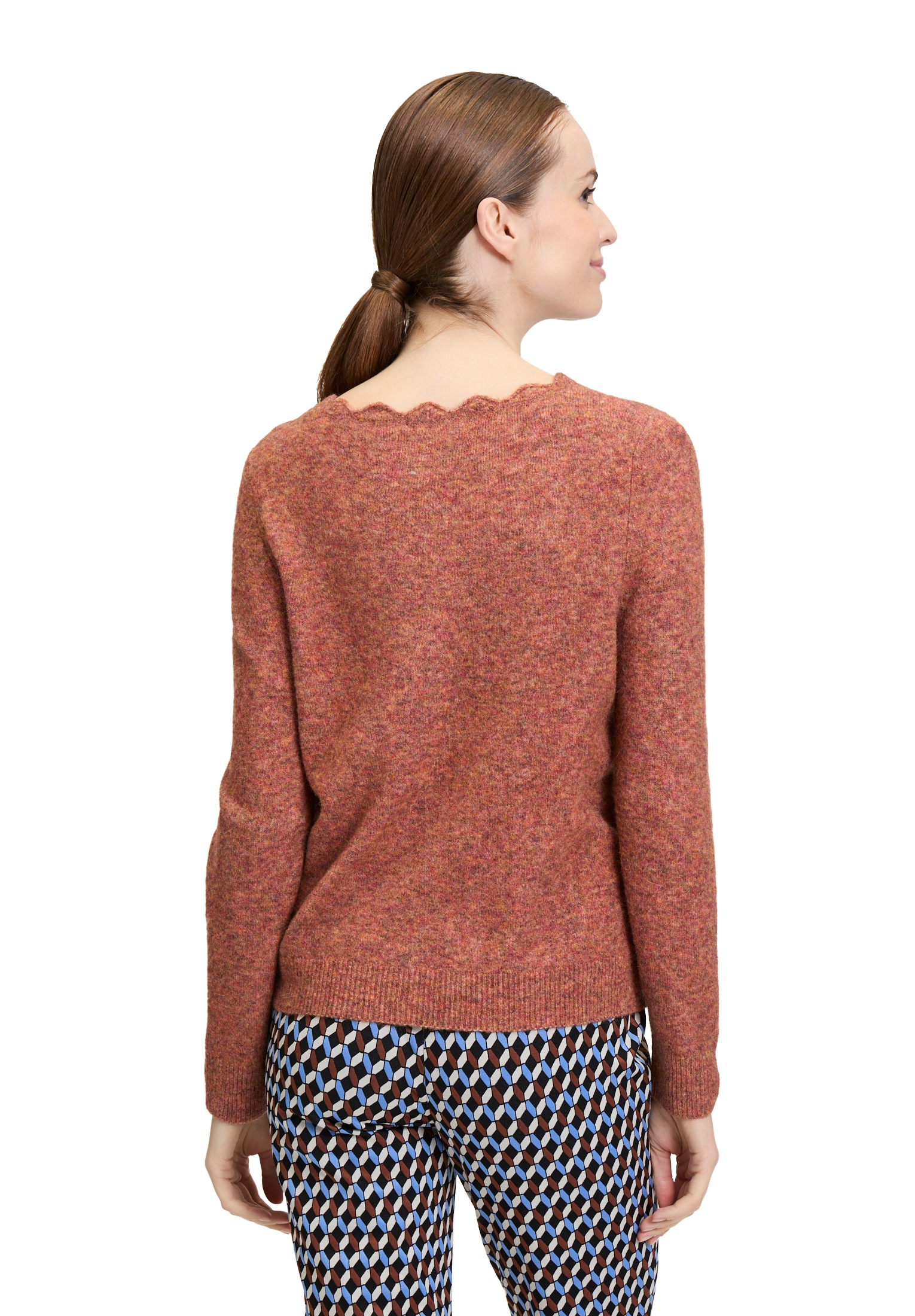 Cartoon Strickpullover »Strickpullover mit Rundhalsausschnitt«