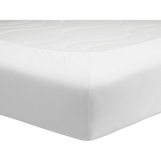 Schlafgut Spannbettlaken »Mako-Jersey aus 100% Baumwolle, Bettlaken«, für  Matratzen bis 18 cm Höhe, in 90x200, 140x200 oder 180x200 cm