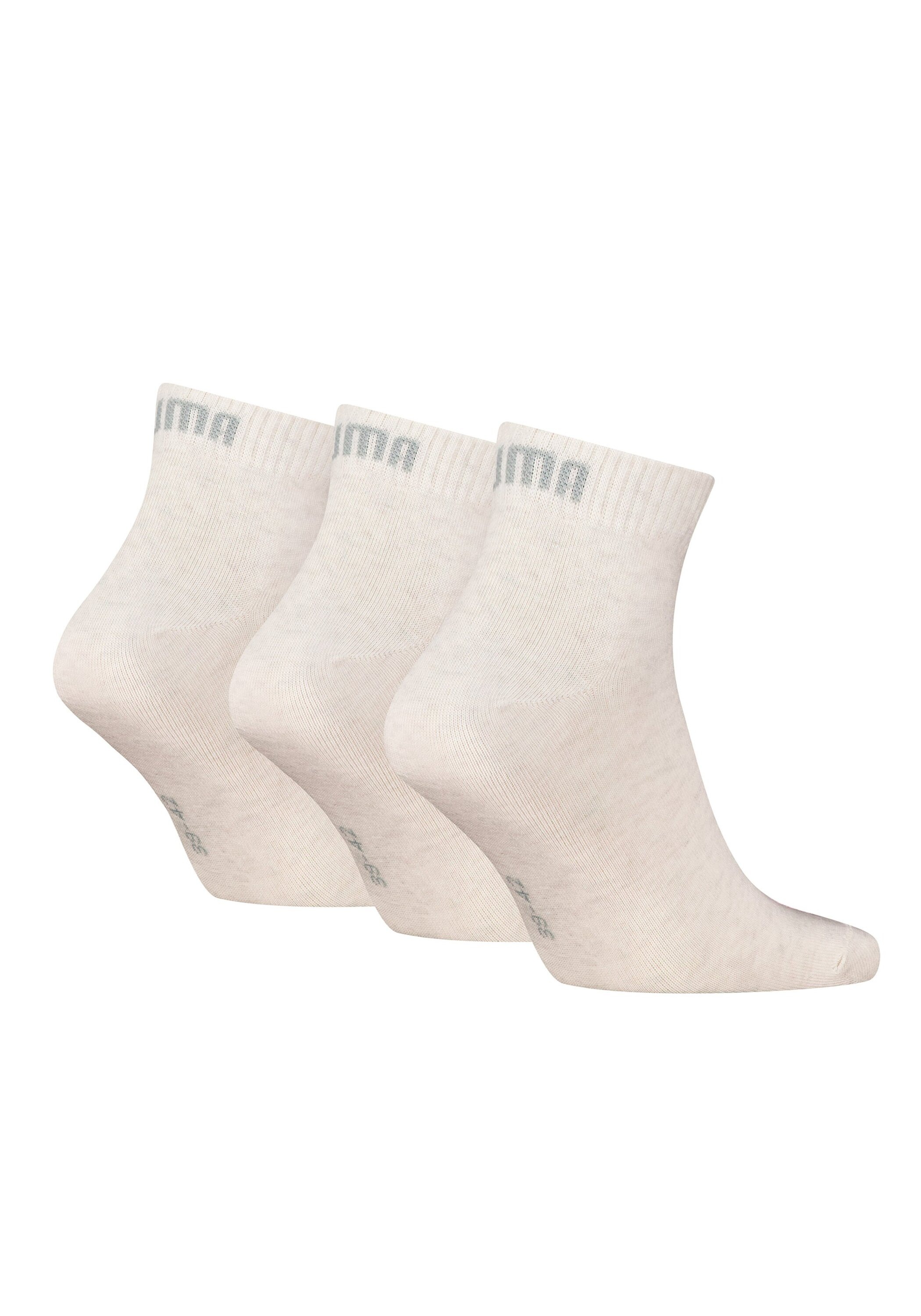 PUMA Kurzsocken »Socken Quarter Plain 3P 3er Pack«