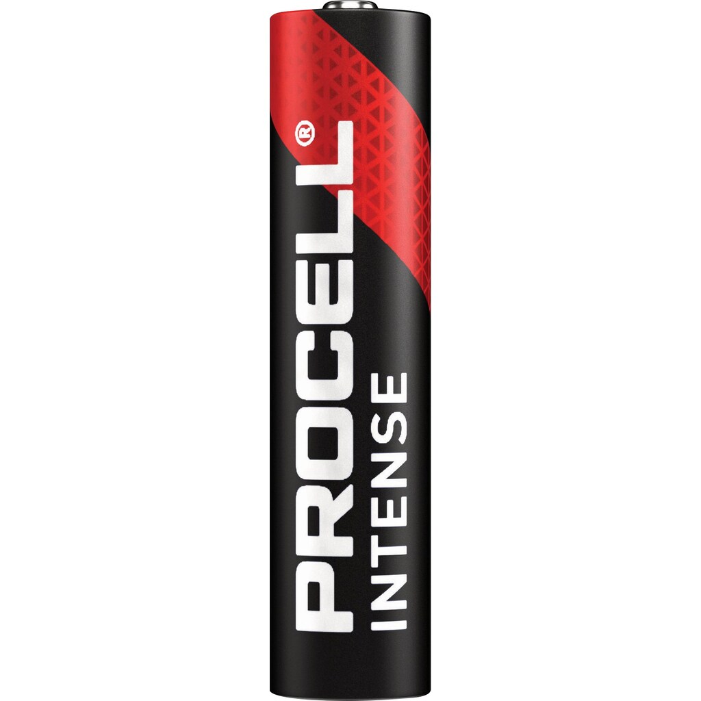 Duracell Batterie »Procell Intense Micro/AAA/LR03«, LR03, 1,5 V, (10 St., Alkaline Batterie, 10 Stück)