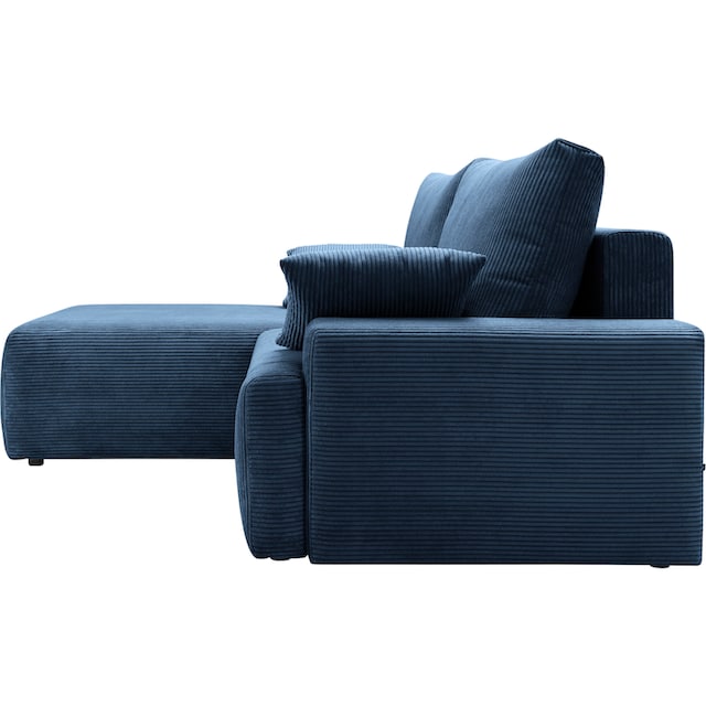 Cord-Farben fashion verschiedenen und Bettkasten Ecksofa inklusive - »Orinoko«, in bestellen Bettfunktion bequem exxpo sofa