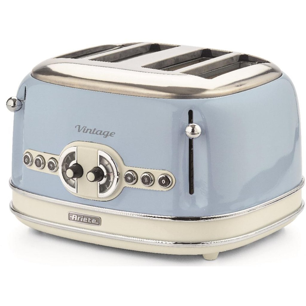 Ariete Toaster »Vintage«, 4 kurze Schlitze, für 4 Scheiben, 1630 W