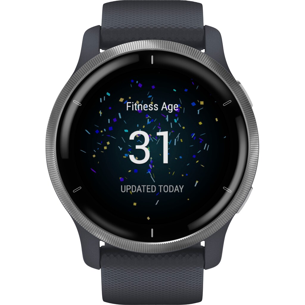 Garmin Smartwatch »Venu 2«, (25 vorinstallierten Sport-Apps)