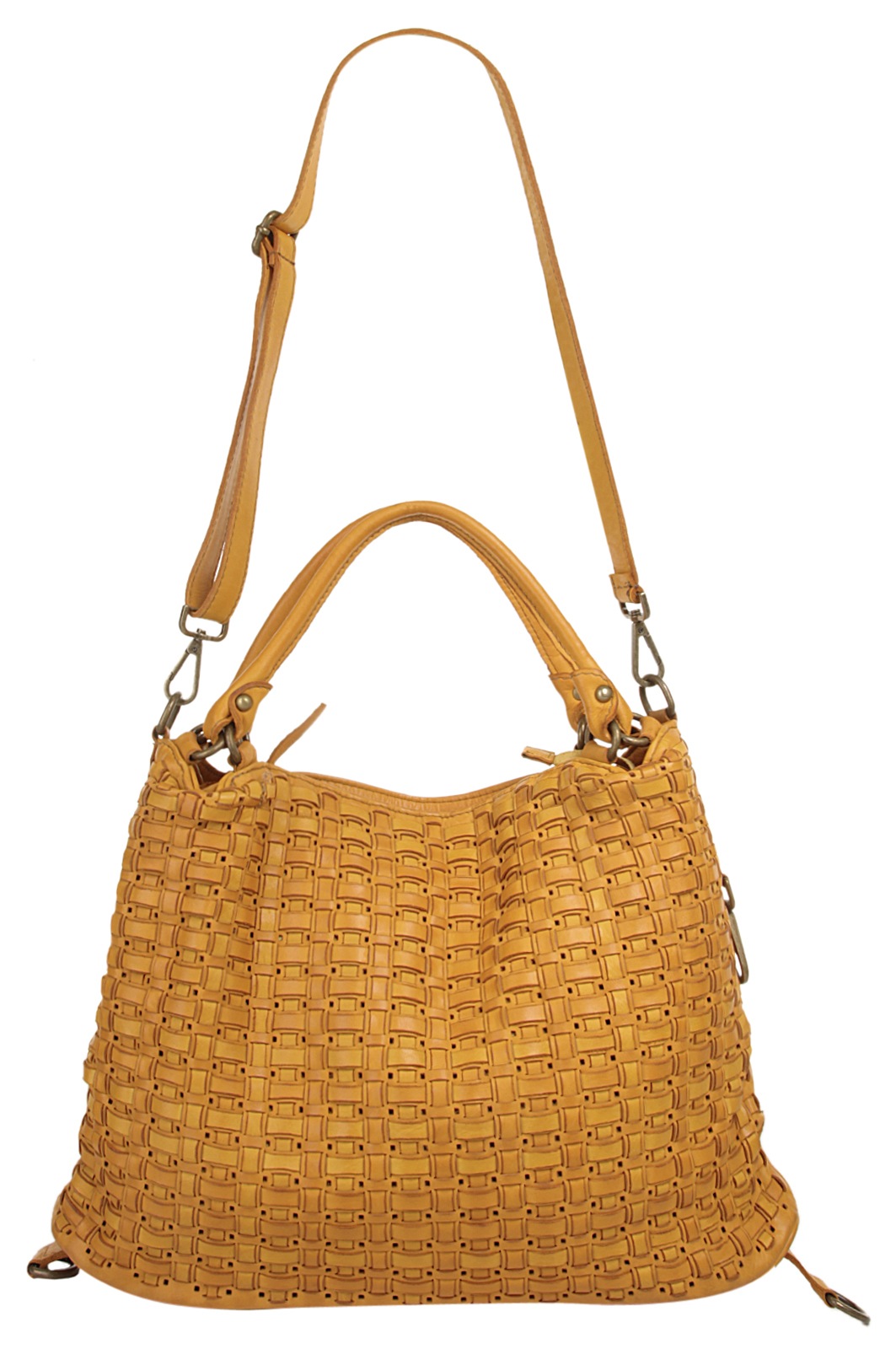 forty° Shopper, echt Leder, Made in Italy