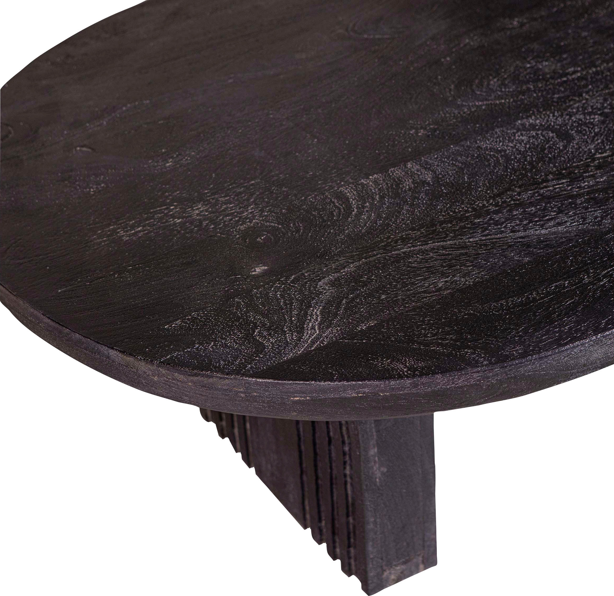 WOOOD Couchtisch »Steppe« aus Mangoholz, große Tischplatte, H 38 cm x B 110 cm