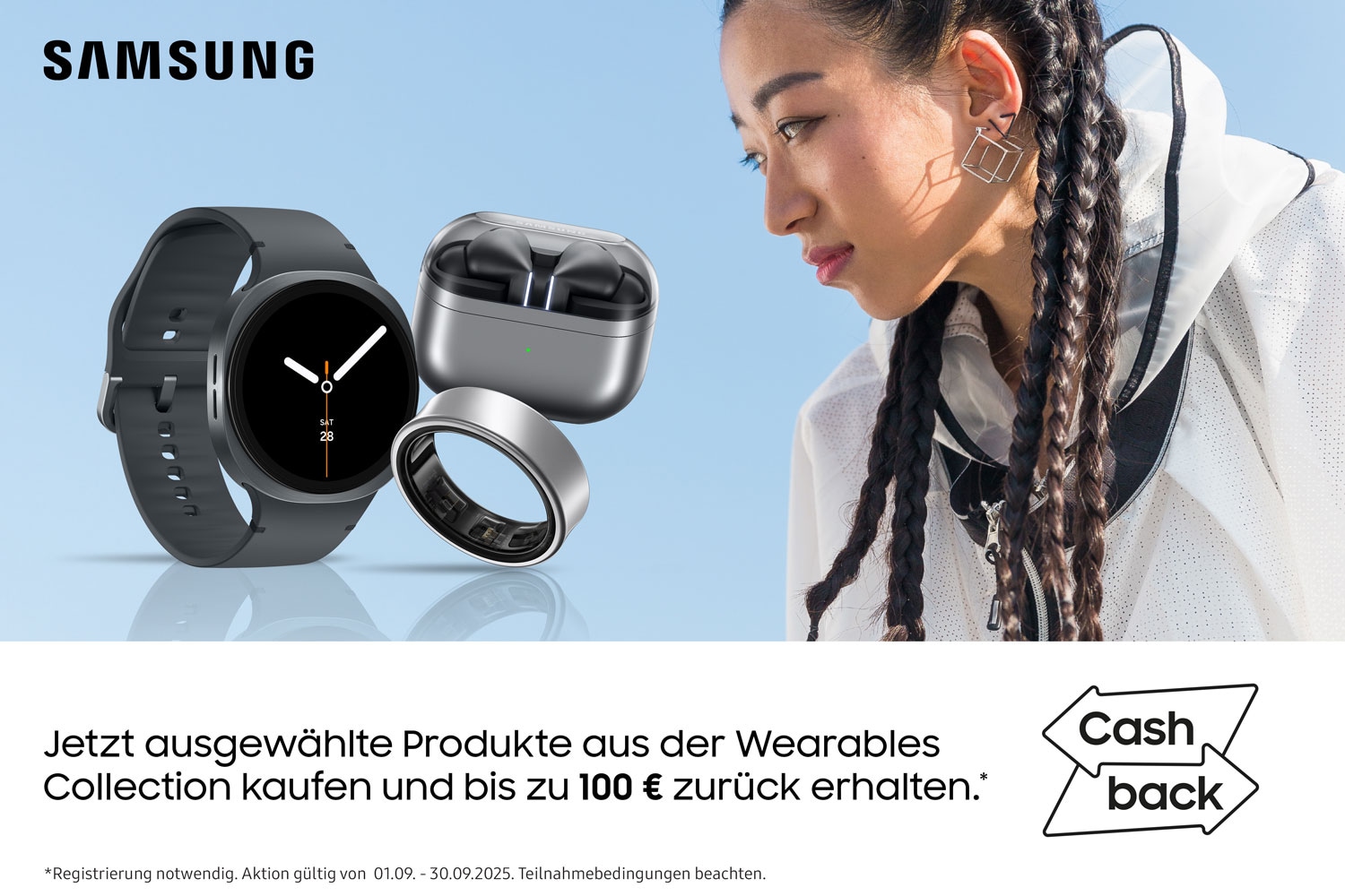 Samsung Smartwatch »Galaxy Watch8«, (/ 1,31 Zoll), 32 GB