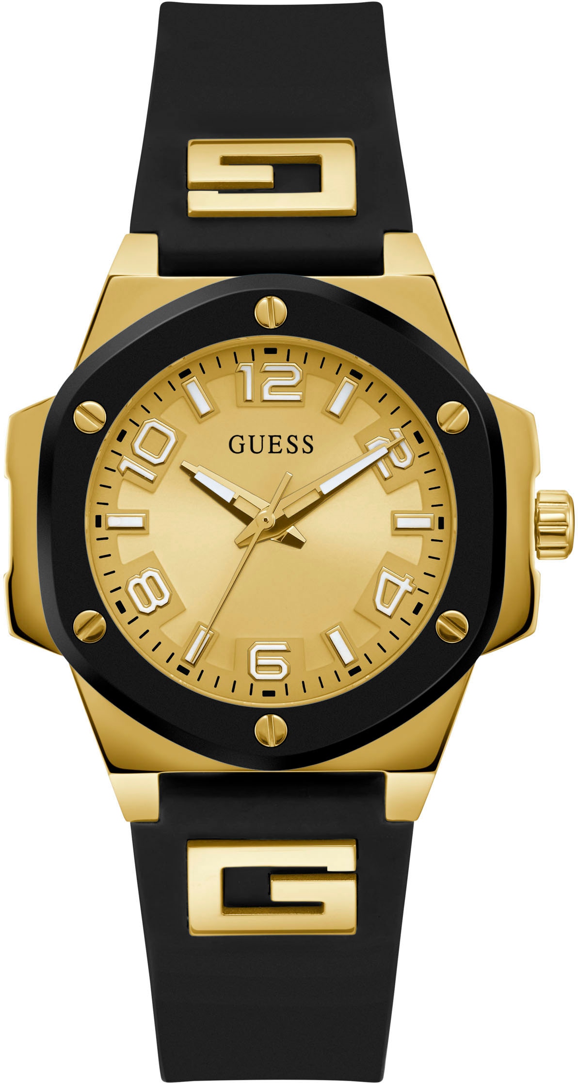 Guess Quarzuhr »G HYPE«, Armbanduhr, Damenuhr