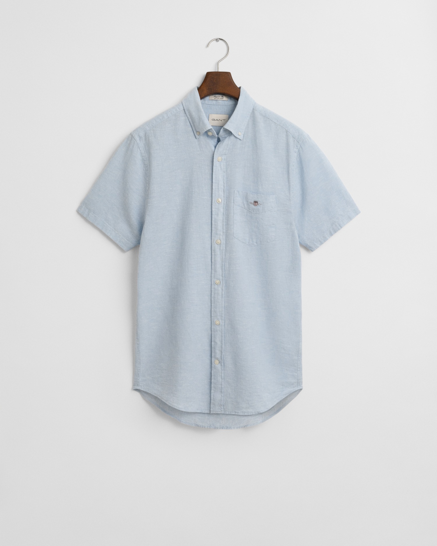 Gant Kurzarmhemd »REG COTTON LINEN SS SHIRT«