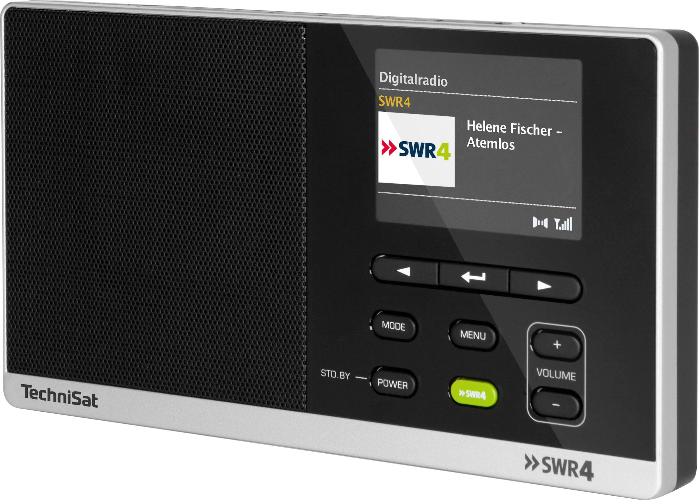 TechniSat Digitalradio (DAB+) »DIGITRADIO 215 SWR4 Edition«, (UKW mit RDS- Digitalradio (DAB+) 1 W) ➥ 3 Jahre XXL Garantie | UNIVERSAL