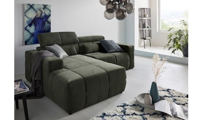 Ecksofa »Brandon kleine Ausführung B/T/H: 214/100/80 cm«