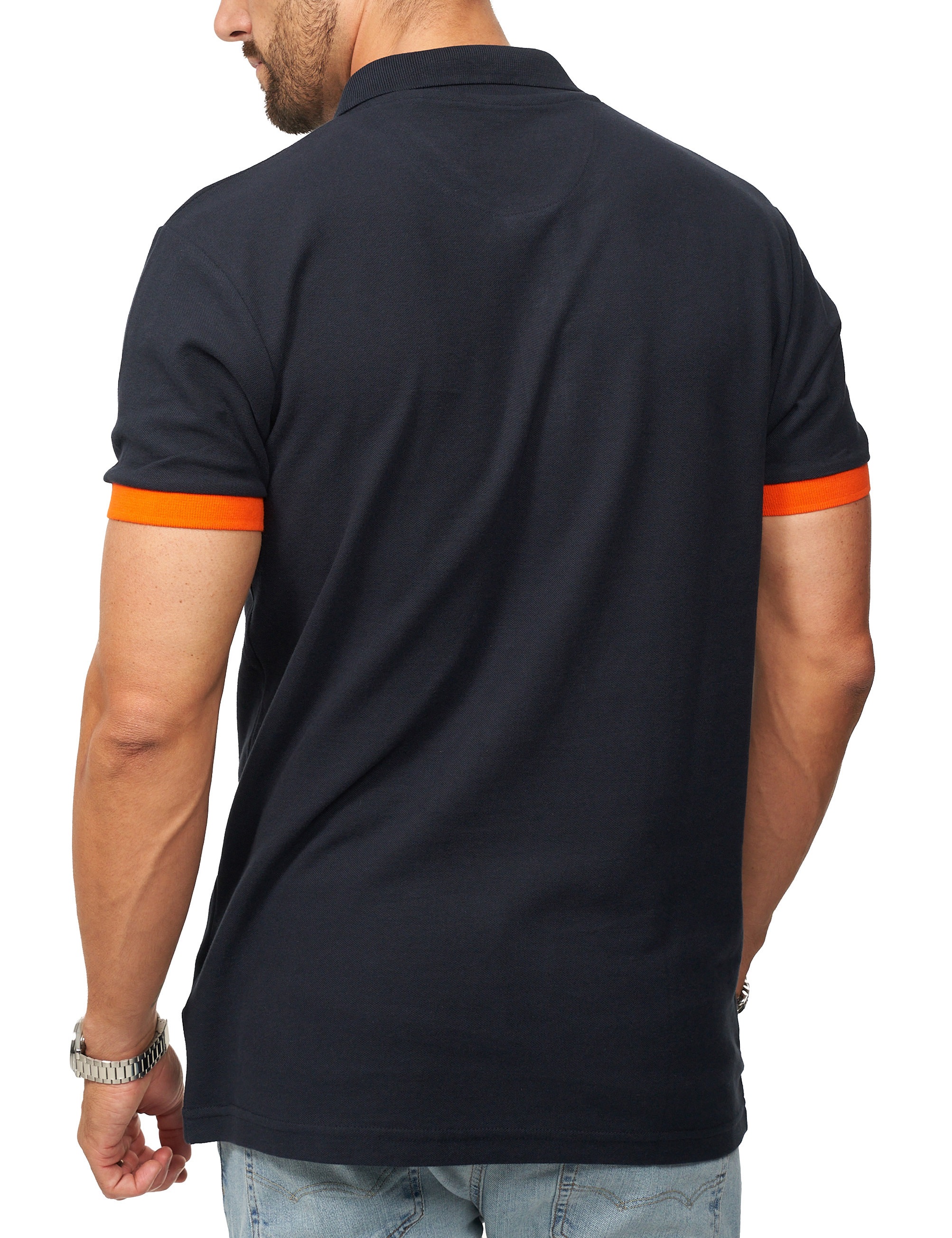 Daily Cotton Poloshirt »Daily Cotton Poloshirt in Kurzarm als Freizeit Polo T-Shirt - Polo-Hemd für Herren« Männer Polohemd im Regular-Fit in Piqué-Qualität