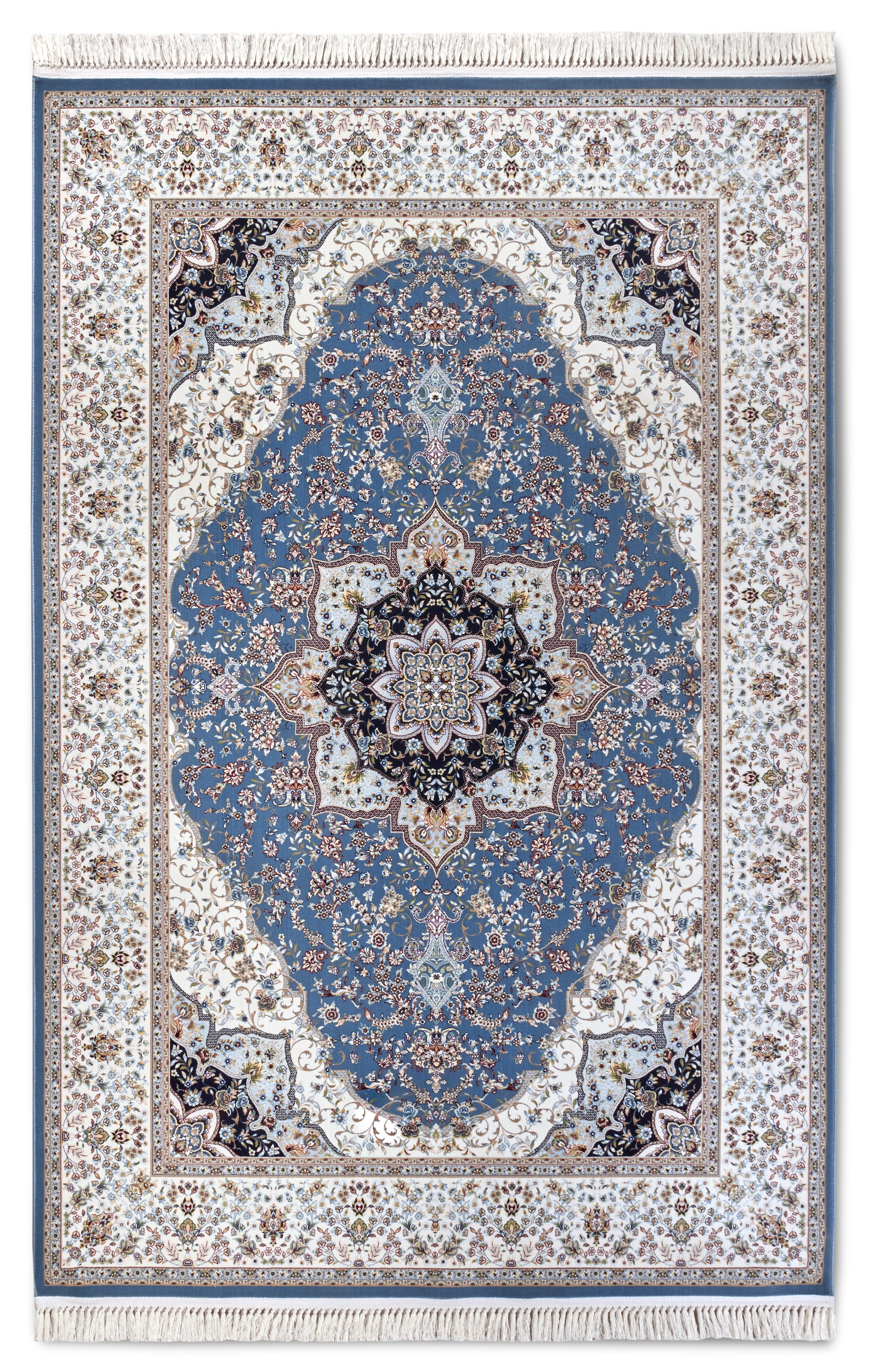 Villeroy & Boch Teppich »Etienne«, rechteckig, 7 mm Höhe, Orientalisch, Fransen, Wohnzimmer, Schlafzimmer, Klassisch, Kurzflor
