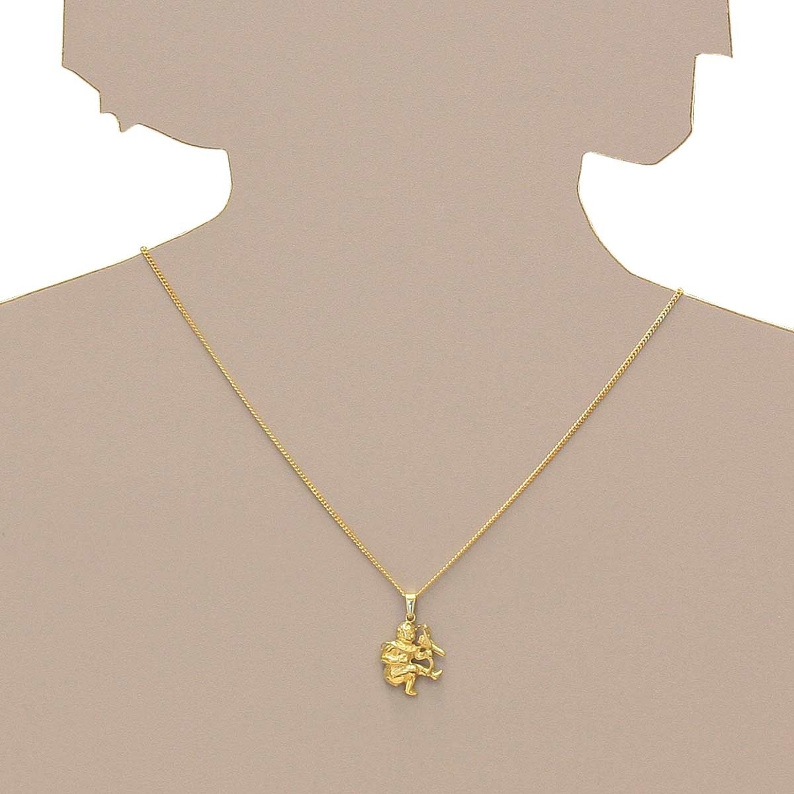 OSTSEE-SCHMUCK Kettenanhänger »- Tierkreiszeichen Schütze - Gold 333/000 - ,«