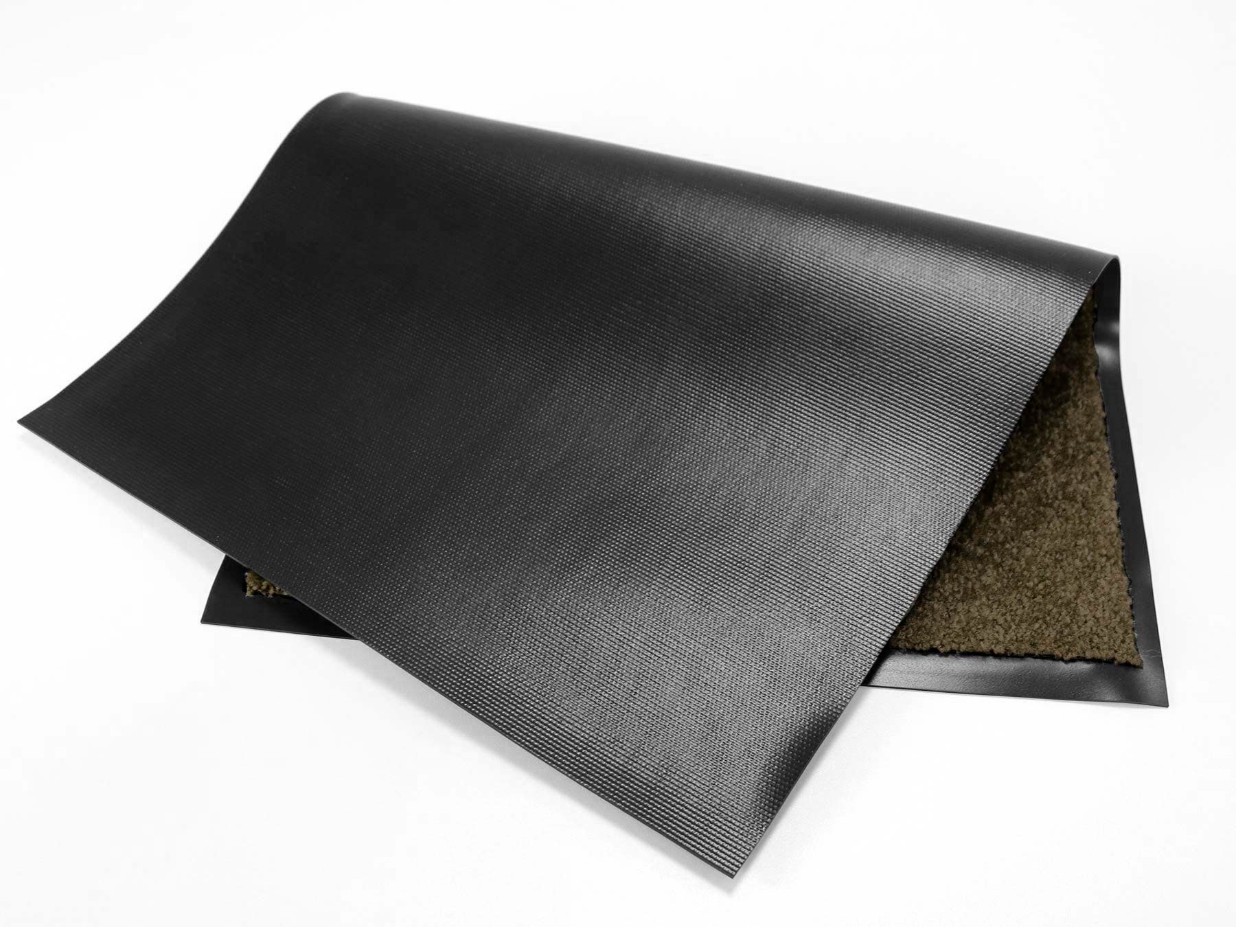 Primaflor-Ideen in Textil Fußmatte »Schmutzfangmatte CLEAN PRO, Made in Belgium«, rechteckig, 8 mm Höhe, Uni-Farben, UV-beständig, strapazierfähig, waschbar
