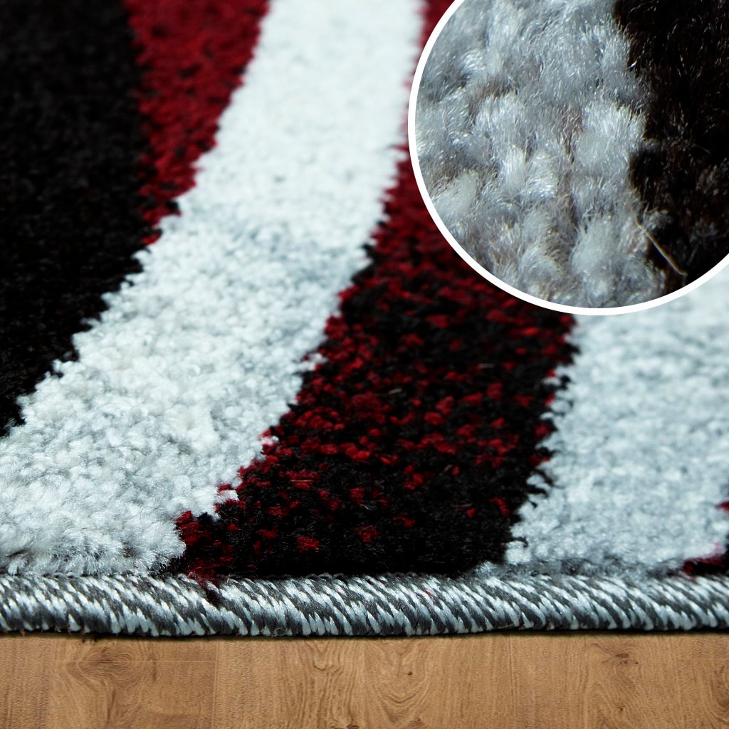 weicher Wellen Glanz Teppich besonders in home leichter Muster, my »»Joas««, Kurzflor modernem rechteckig,