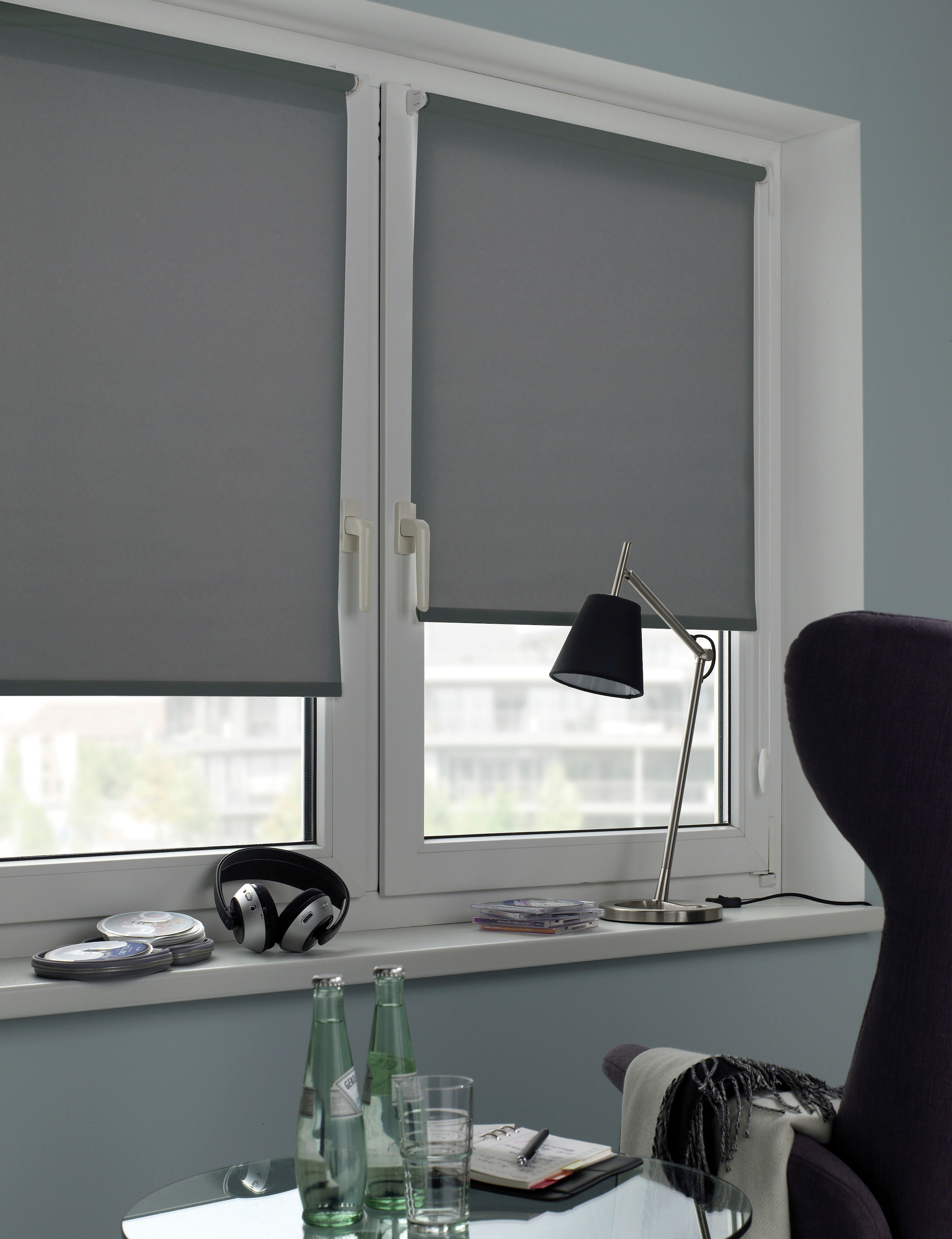 OTTO home Seitenzugrollo »Uni Klemmrollo« Lichtschutz Sichtschutz mit Bohren/ohne Bohren freihängend Schraubmontage möglich