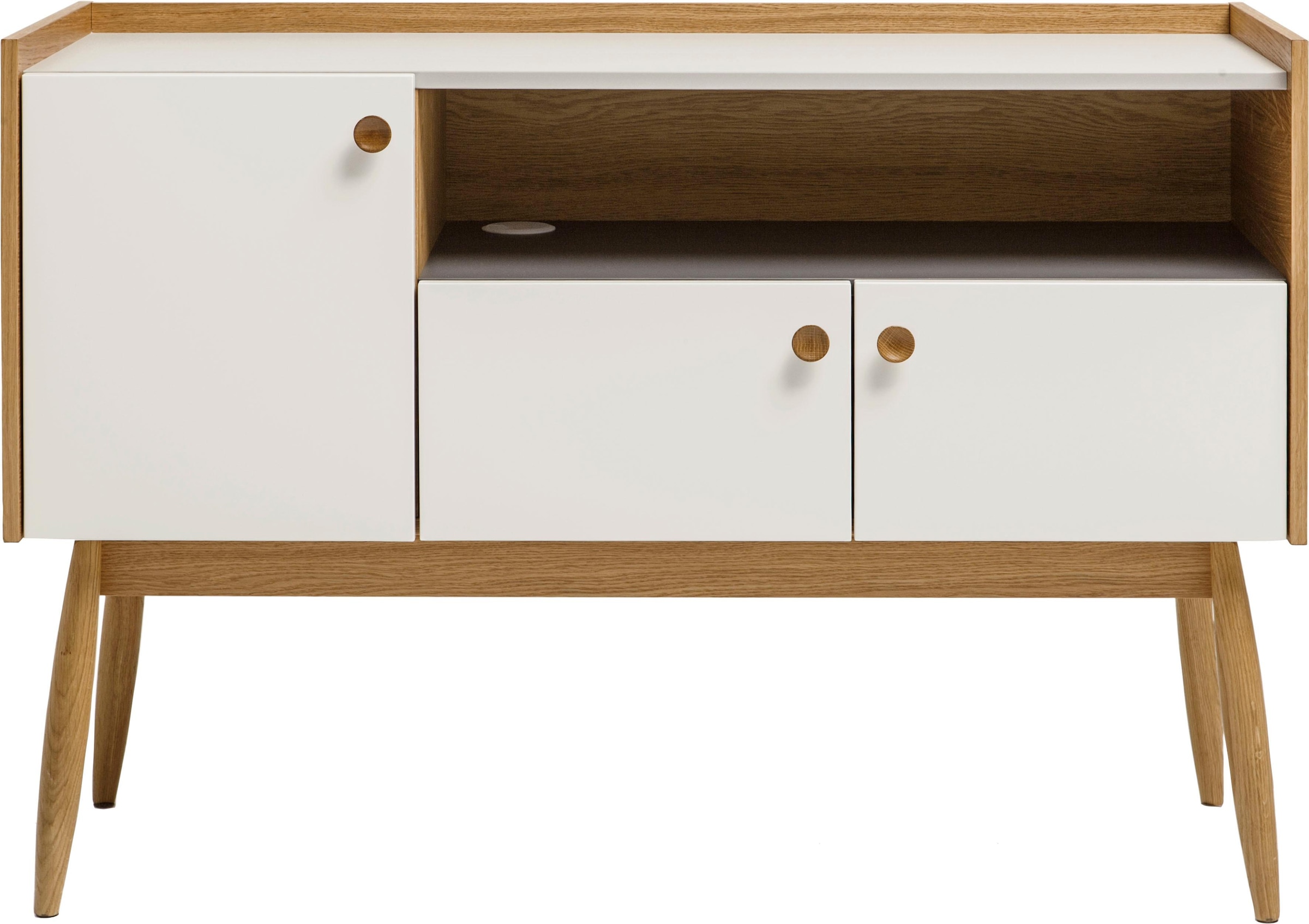 Woodman Sideboard, Kommode im angesagten skandinavischen Look, Breite 115 cm