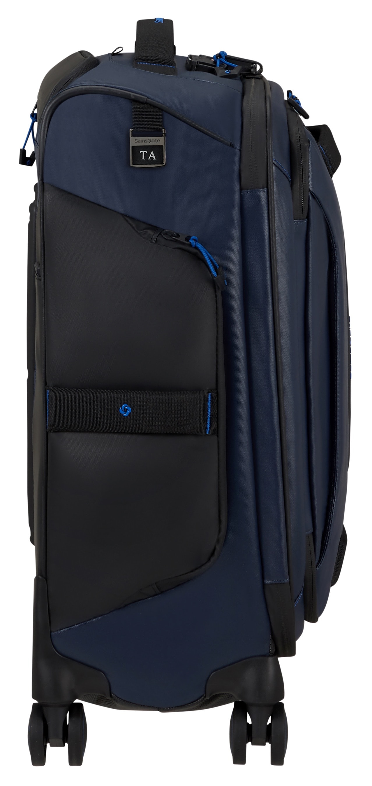 Samsonite Weichgepäck-Trolley »ECODIVER, verschiedene Größen und Farben«, 4 Rollen, Koffer Reisegepäck Weichgepäck-Koffer Fronttasche