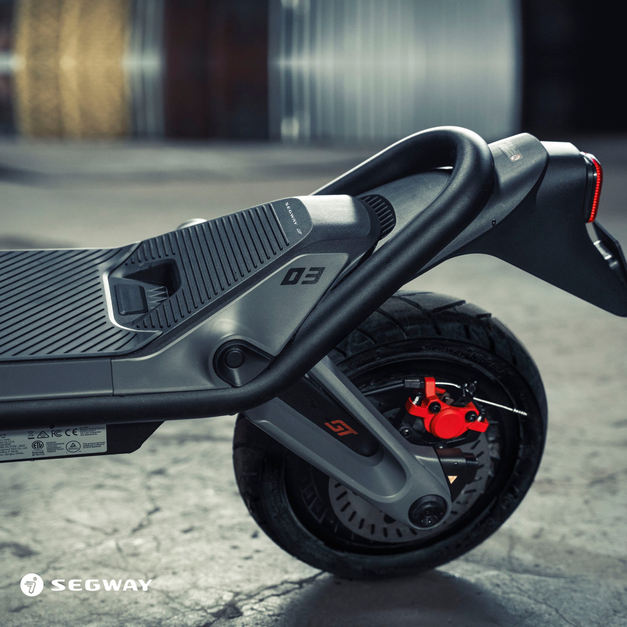 ninebot by Segway E-Scooter »GT3 D«, mit Straßenzulassung, 95 km Eco Modus Reichweite, 150 kg Tragfähigkeit