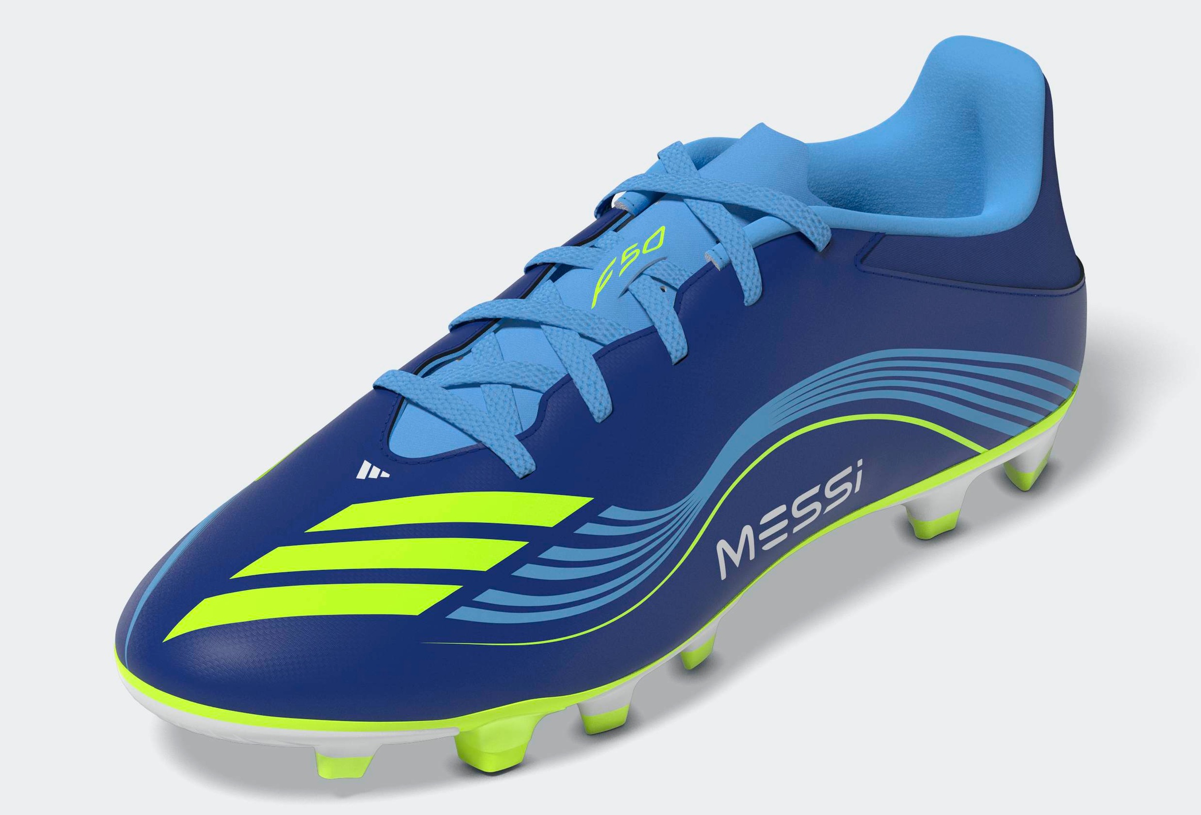 adidas Performance Fußballschuh »F50 MESSI CLUB FÜR HART- UND ASCHENPLÄTZE«, geeignet für Rasen- und Kunstrasenplätze