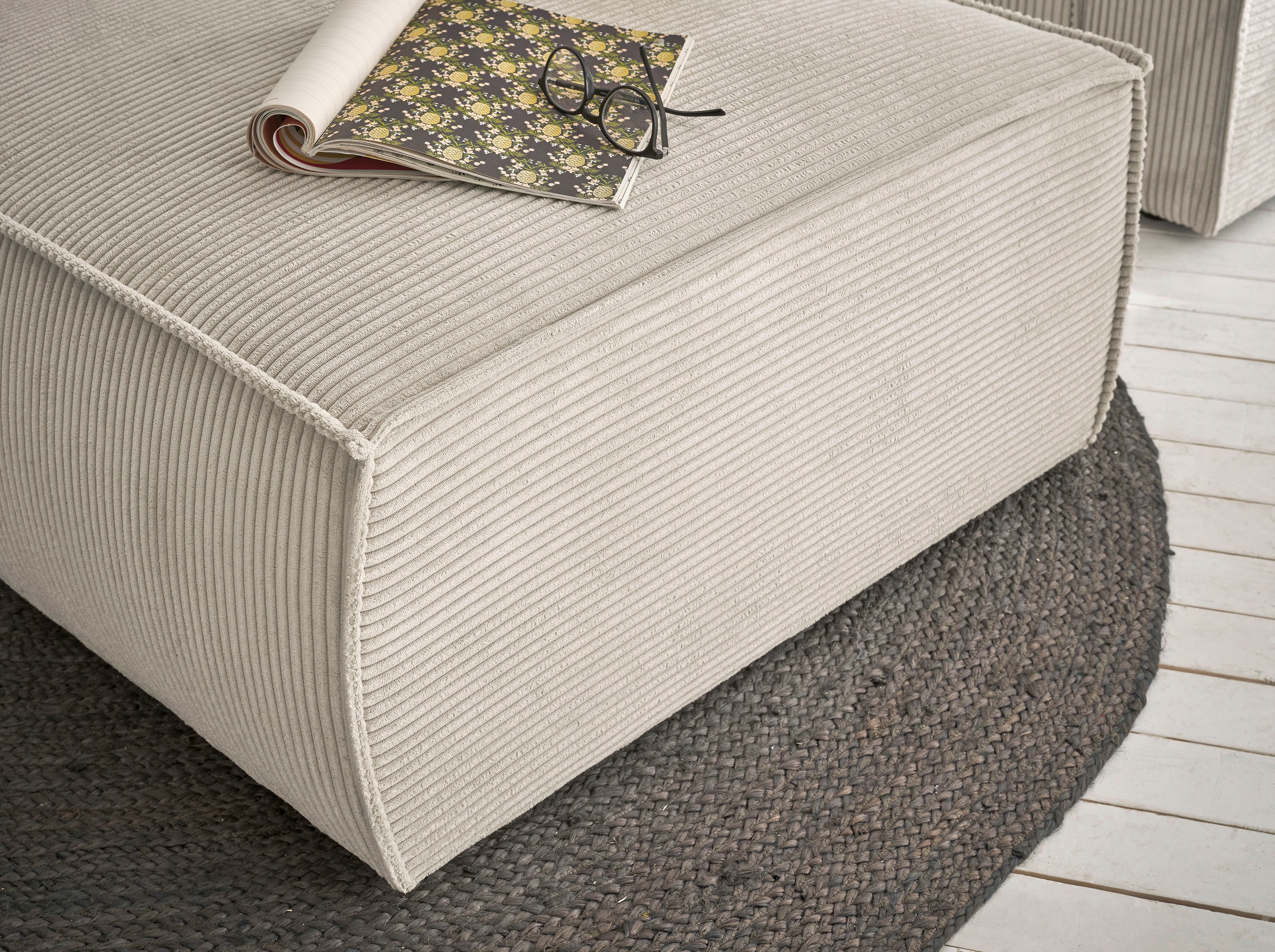 Home affaire Sessel »SHERWOOD«, Loveseat und Hocker im Set, passend zur Polster-Serie SHERWOOD