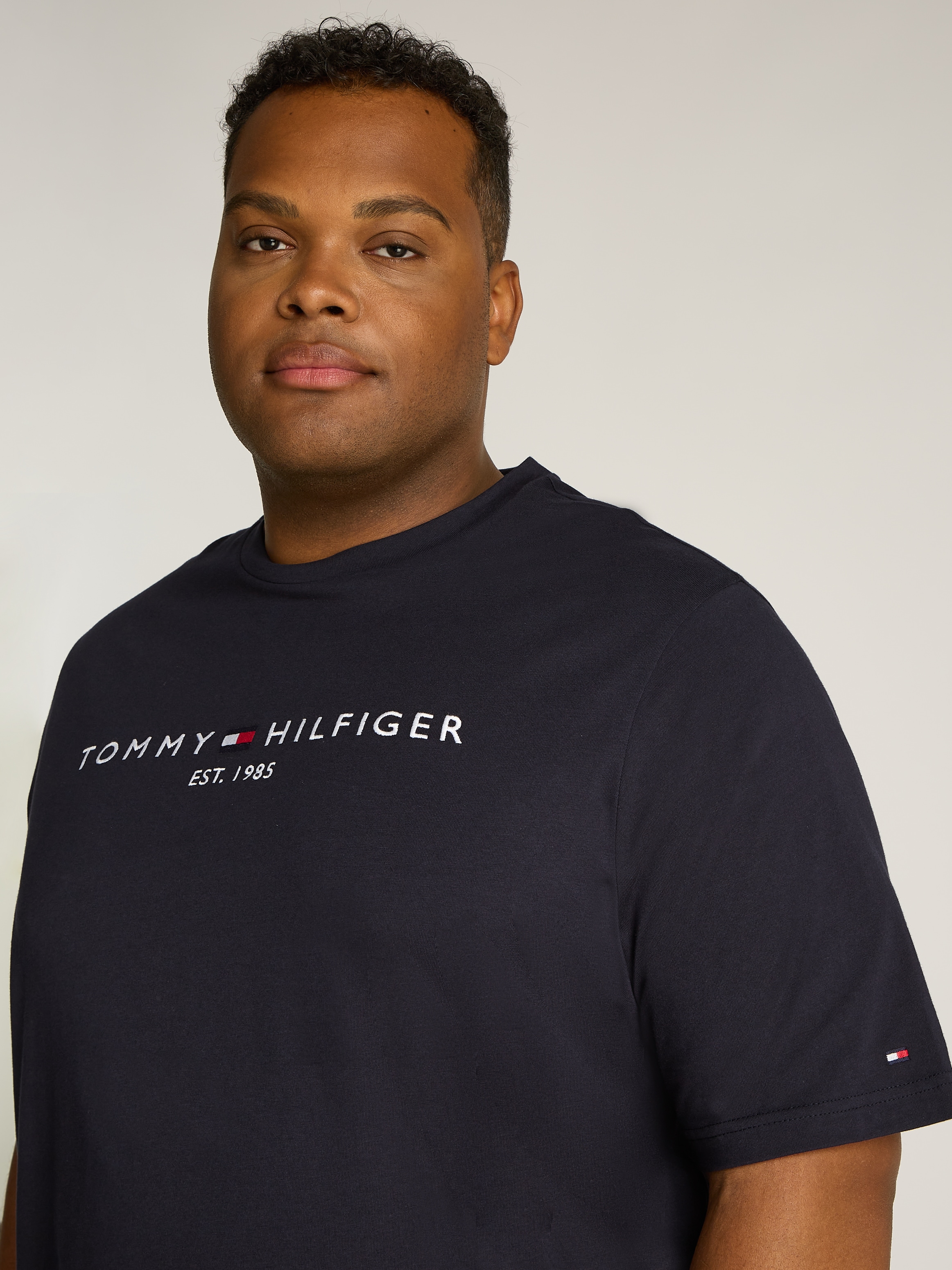 Tommy Hilfiger Big & Tall T-Shirt »BT-TOMMY LOGO TEE-B«