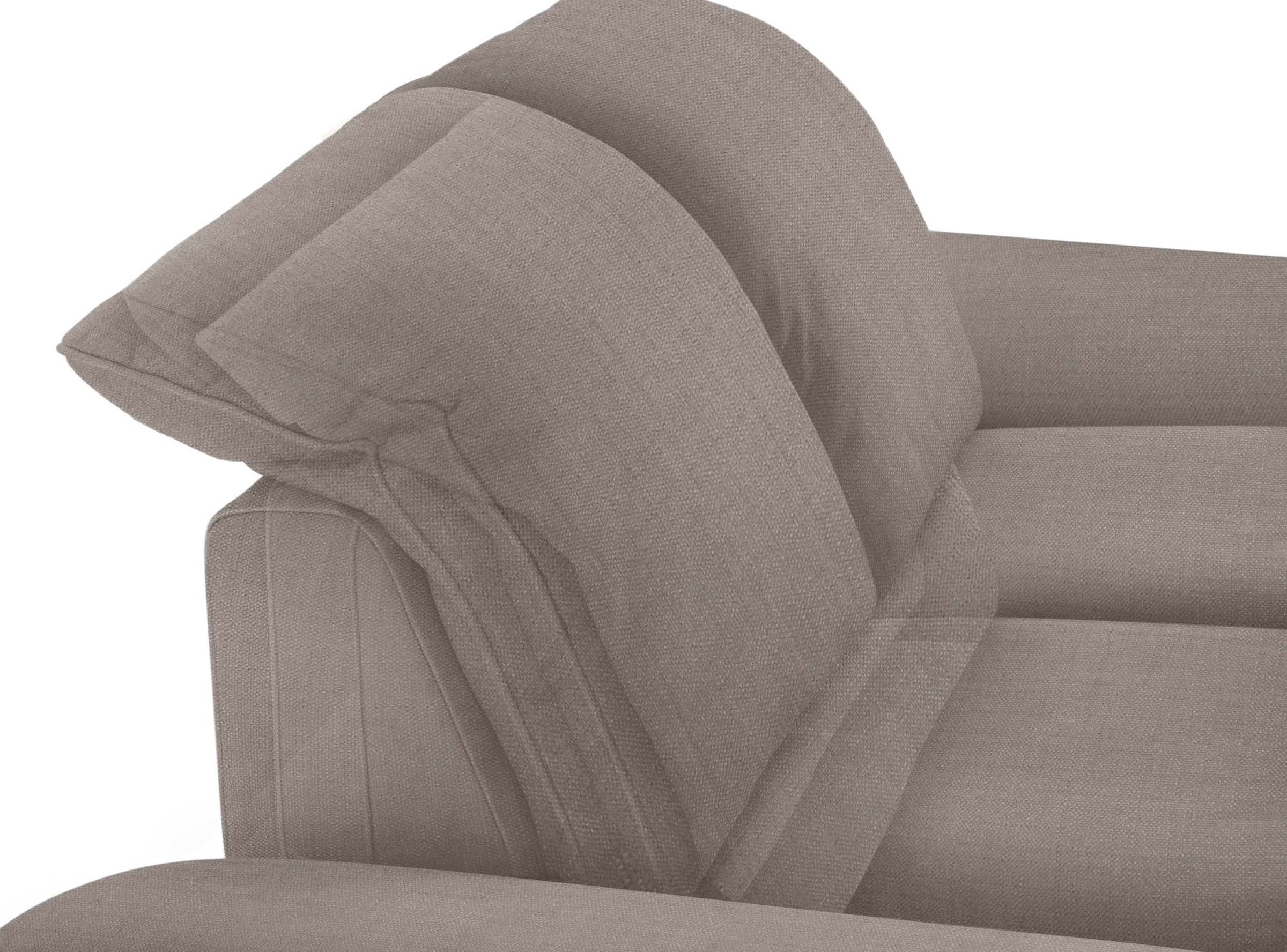 W.SCHILLIG 2-Sitzer »enjoy&MORE« mit Sitztiefenverstellung, Füße Chrom glänzend, Breite 202 cm
