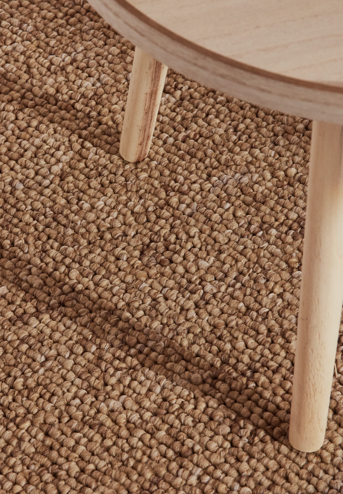 ELLE DECORATION Teppich »Rocco«, rechteckig, 10 mm Höhe, Nachhaltig, Läufer, waschbar, Wohnzimmer, Esszimmer, Woll-Optik