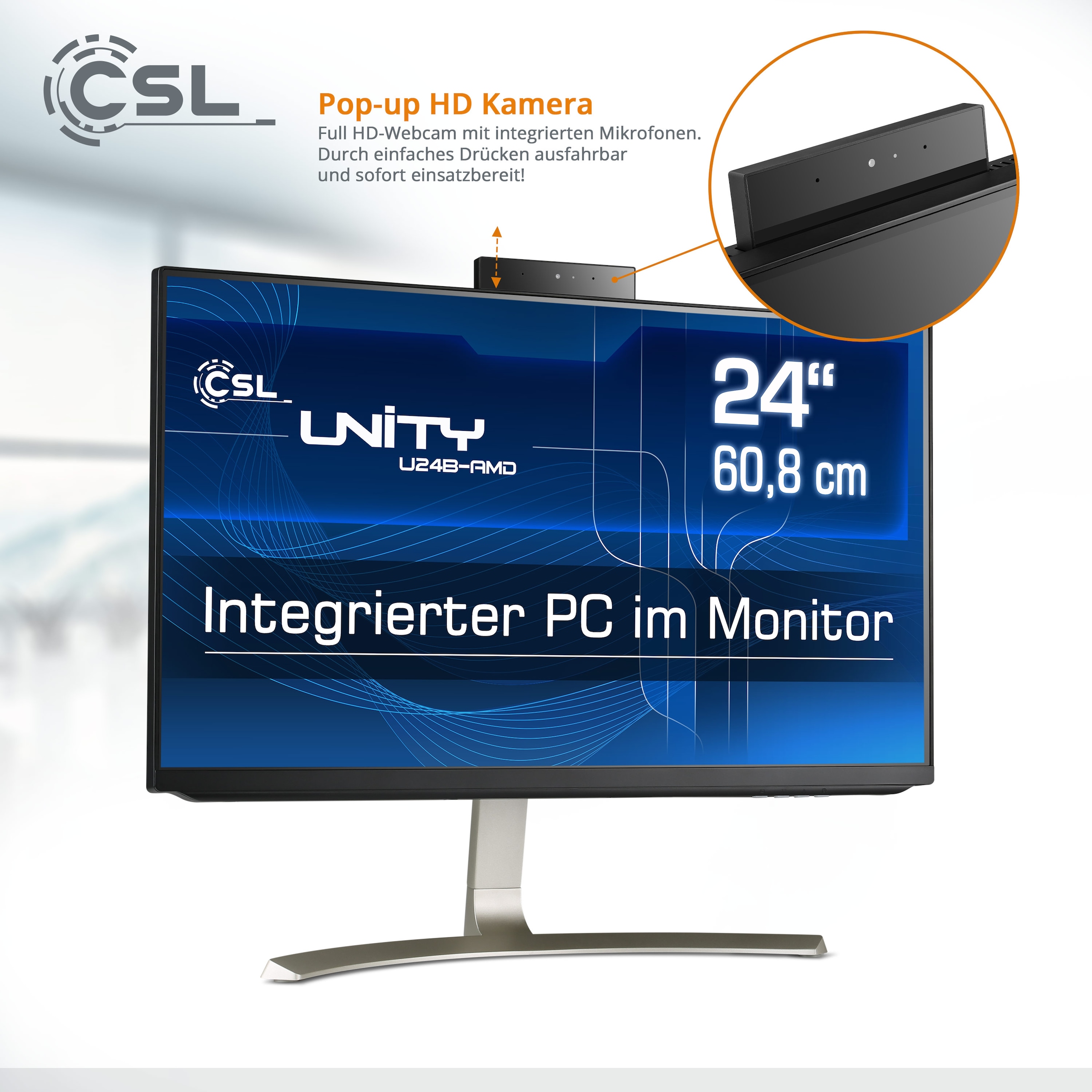 CSL Gaming-PC »Unity U24W-AMD / / UNIVERSAL / GB / XXL RAM 1000 Garantie 3 | GB Win Jahre 11« 16 ➥ 4650G