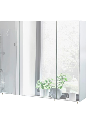 Schildmeyer Spiegelschrank »Basic«, Breite 90 cm, 3-türig, Glaseinlegeböden, Made in... kaufen