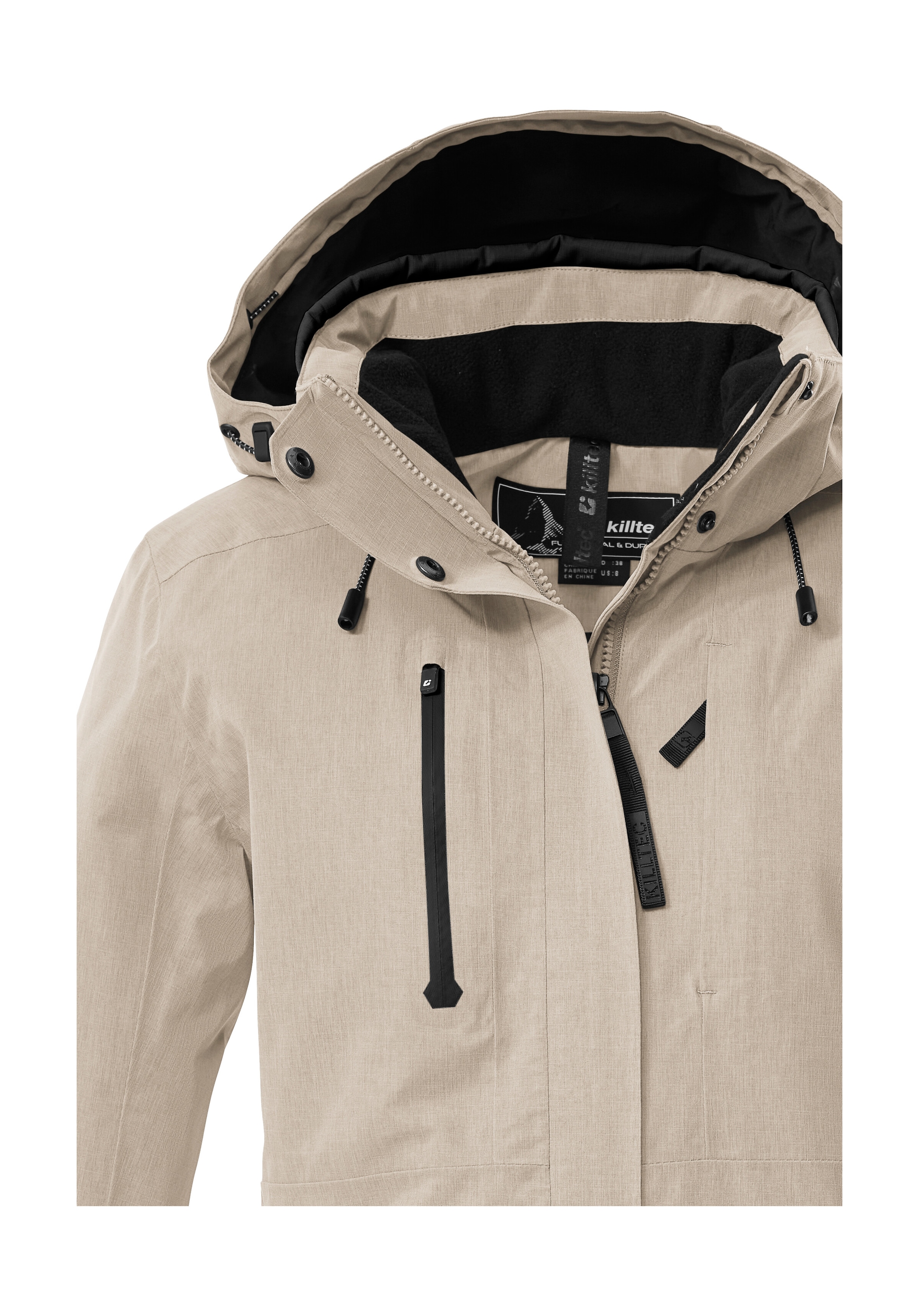 Killtec Skijacke »KSW 35 WMN SKI JCKT« Wasserdicht, atmungsaktiv, verstellbare Kapuze, viele Taschen