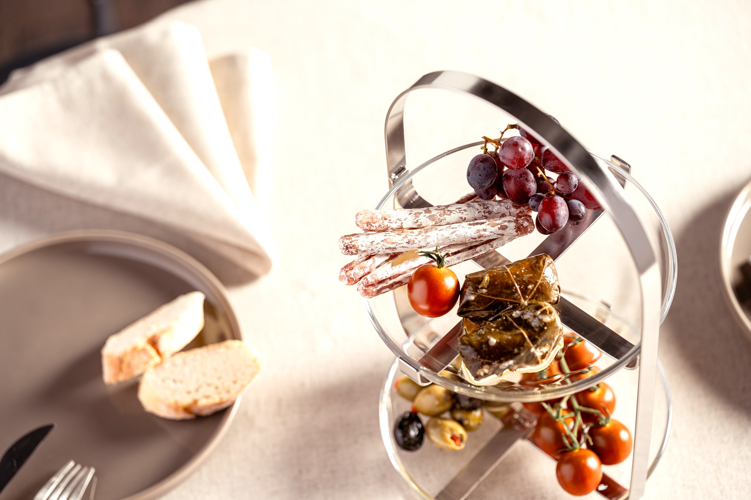 LEONARDO Etagere »CUCINA, 2 stufig - Höhe 32 cm« Servieretagere mehrstöckig, zum Servieren und Präsentieren