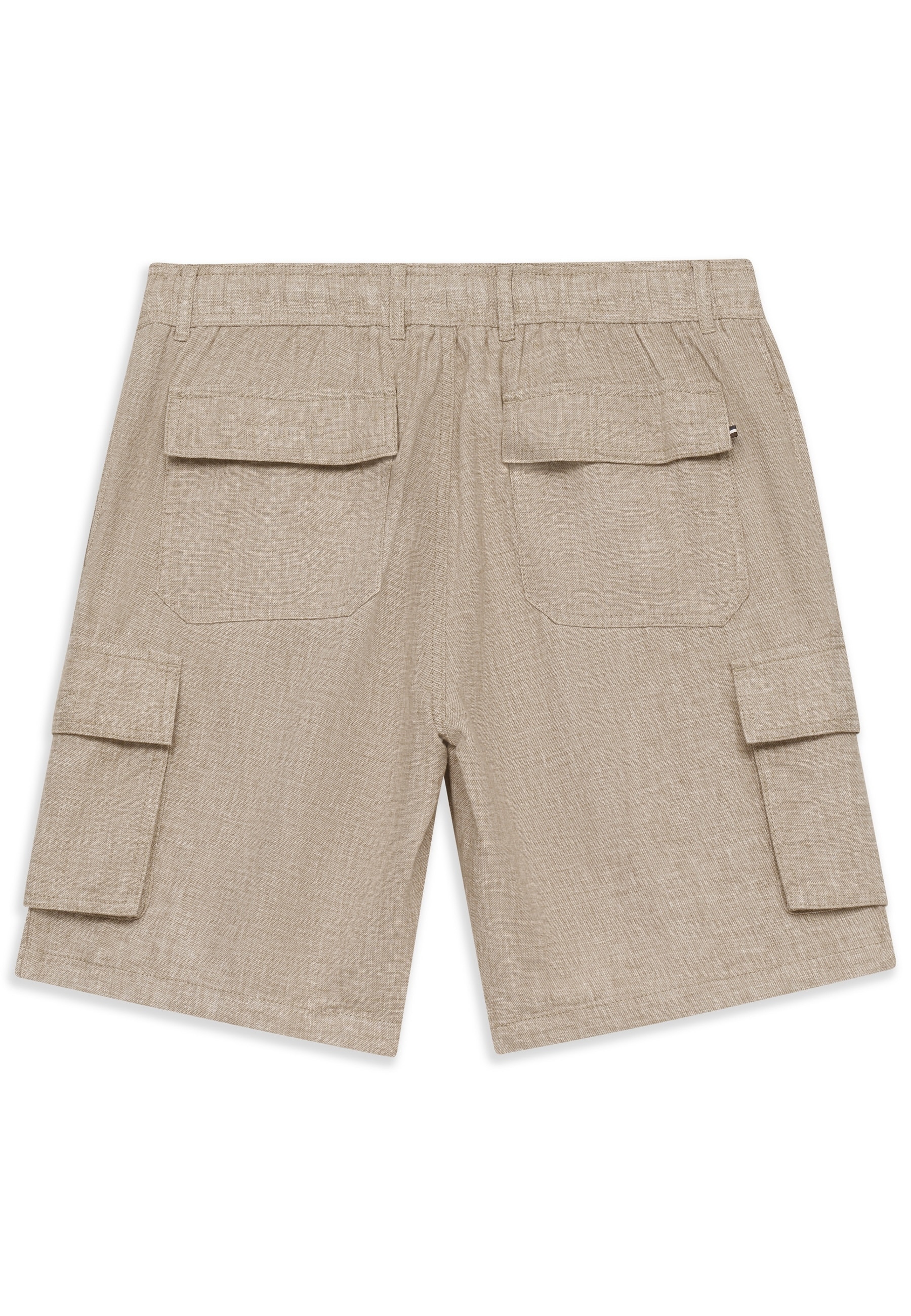 bugatti Bermudas  Leinen-Mix mit Kargo-Taschen