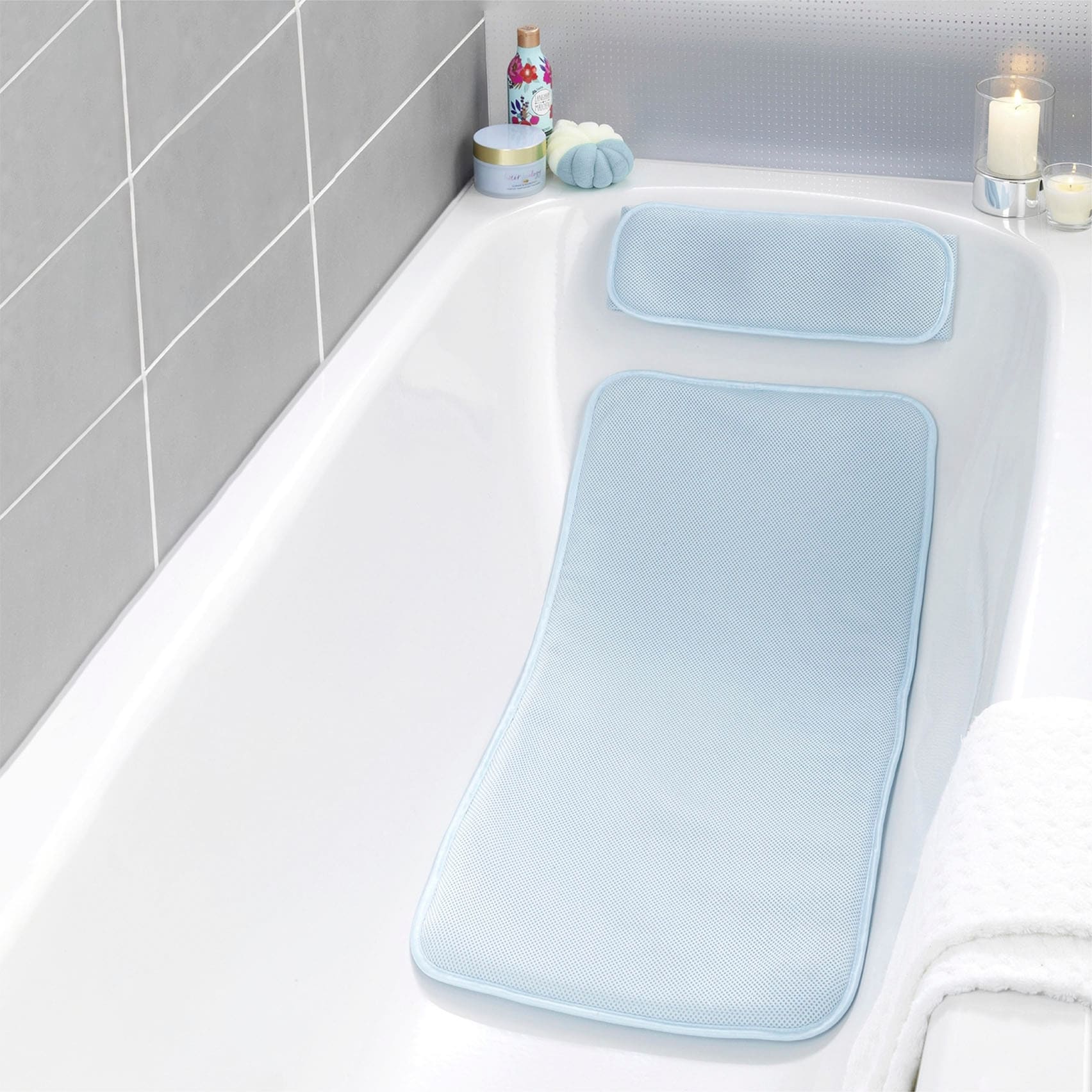 mm, Höhe Maximex UNIVERSAL »Badewanneneinlage«, online Badematte 20 aus trocknend, | mit kaufen Polyester-3D-Mesh-Gewebe schnell Kissen, druckentlastendem