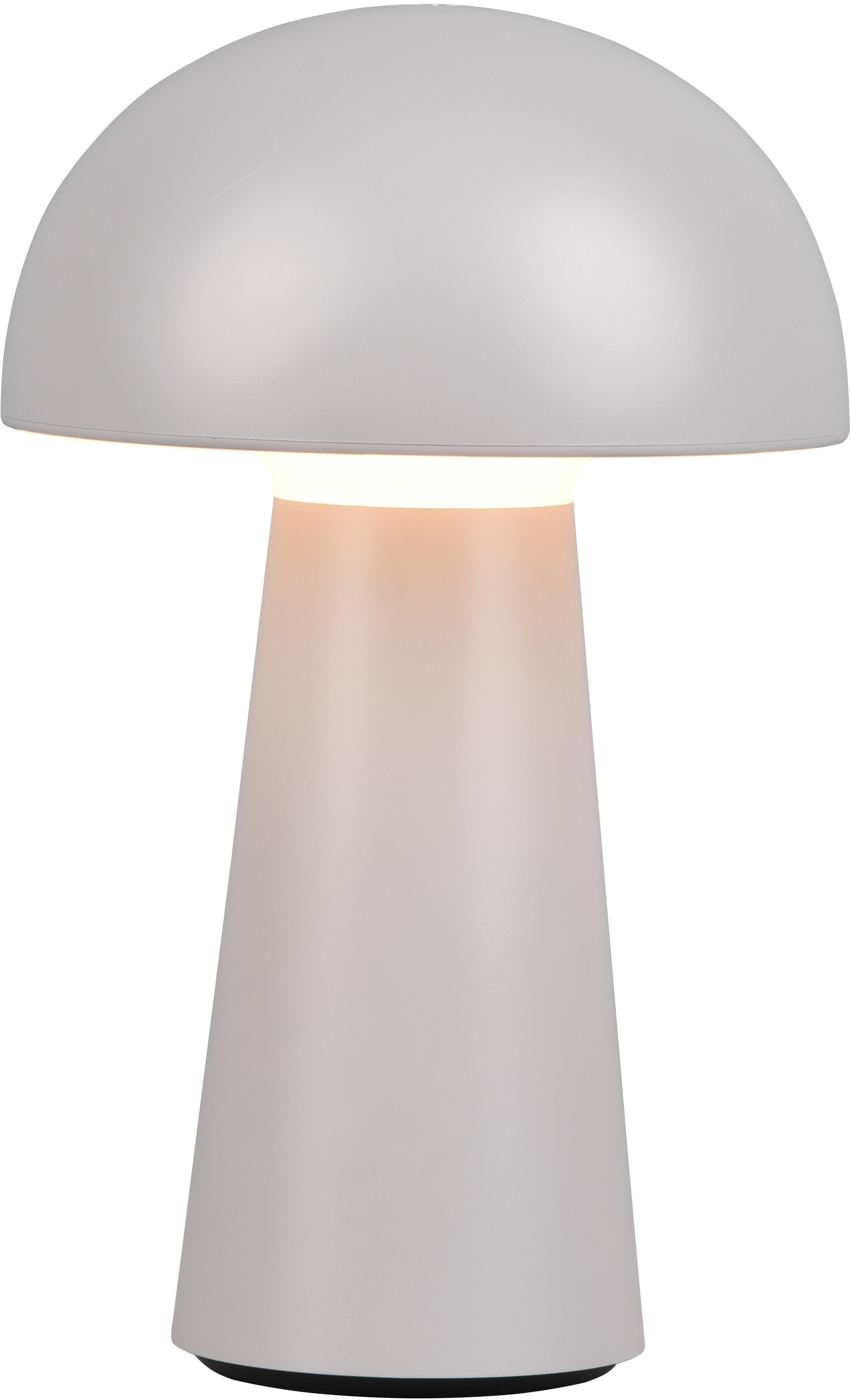 REALITY Leuchten LED Außen-Tischleuchte »Lennon«, Schutzart IP44, LED fest integriert, 4-fach Touchdimmer, Ladefunktion per USB-C